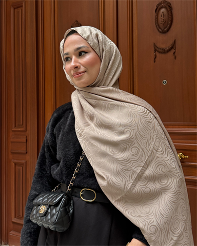 Vizon Revan Desen Jakar Şal