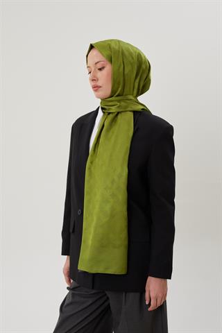 Yosun Rise Desen Jakar Şal