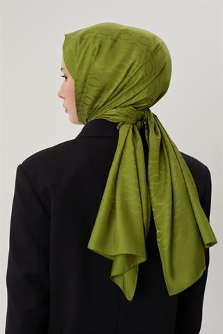 Yosun Shine Desen Jakar Şal