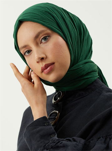 Zümrüt Piliseli Bambu Şal