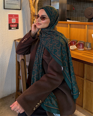 Zümrüt Select Vual İpek Şal