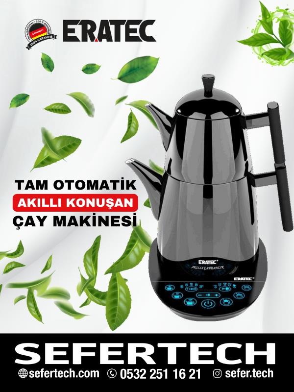 Eratec Akıllı Çay Makinesi TM-53 (SİYAH)