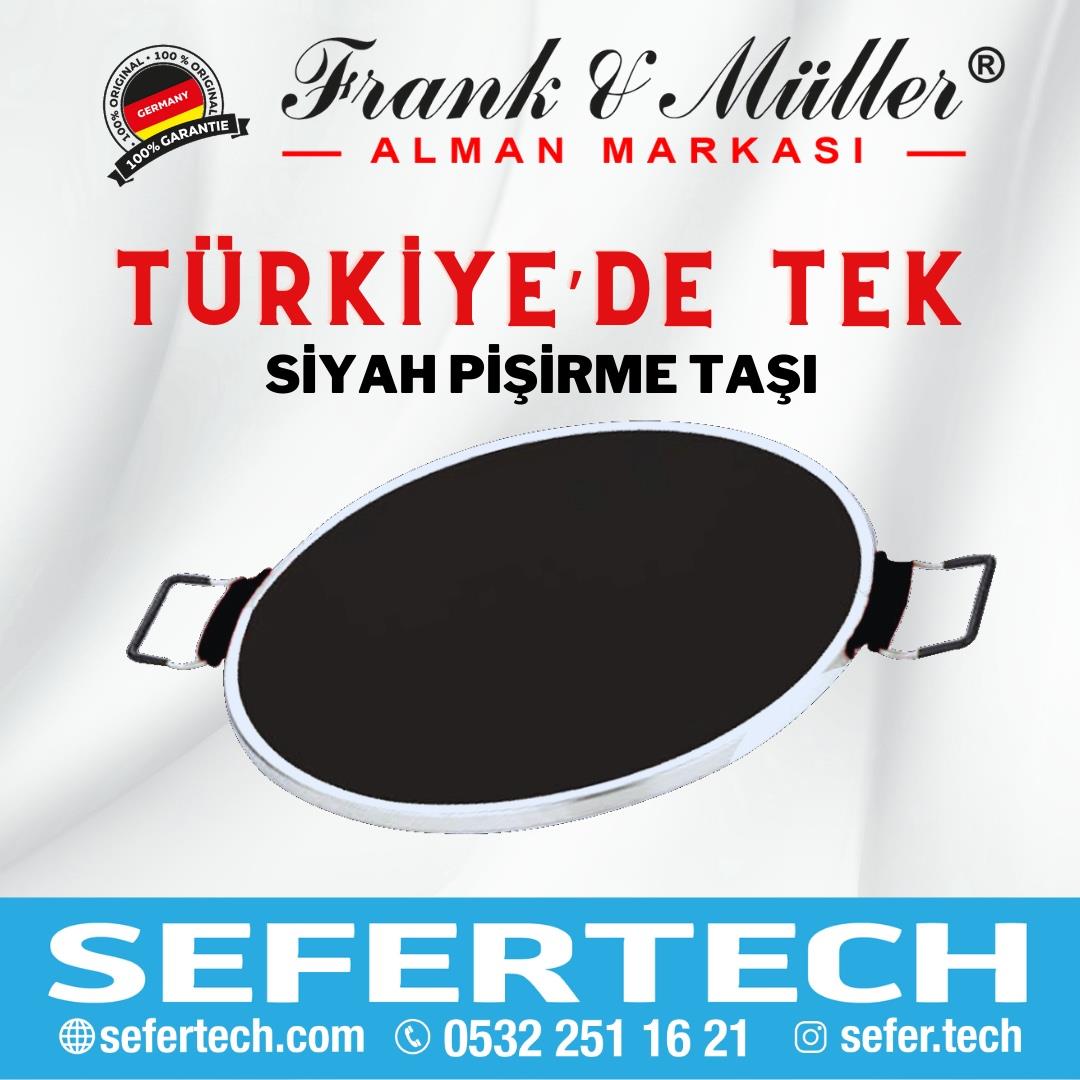 FRANK & MÜLLER GERMANY SİYAH PİŞİRME TAŞI