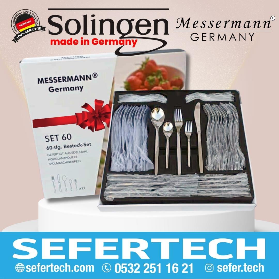 MESSERMANN 60 PARÇA KUTULU ÇATAL KAŞIK SETİ