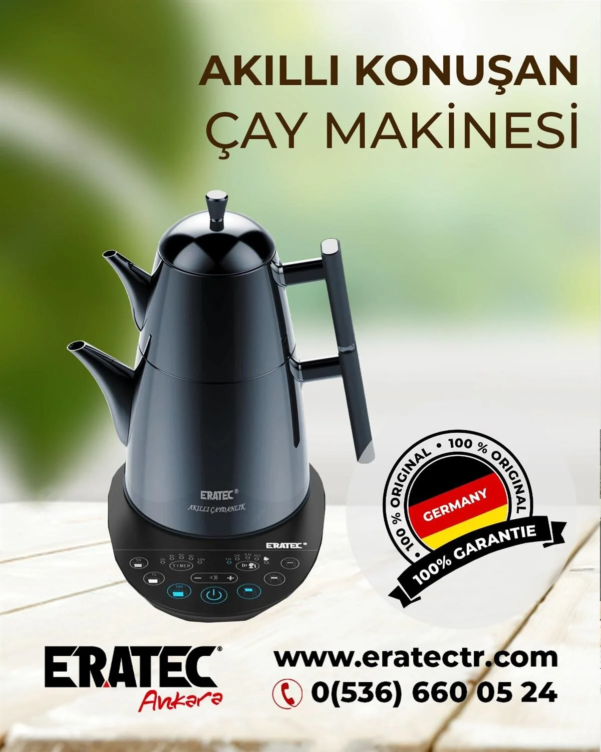 Akıllı Çay Makinesi TM-53 - ERATEC TR