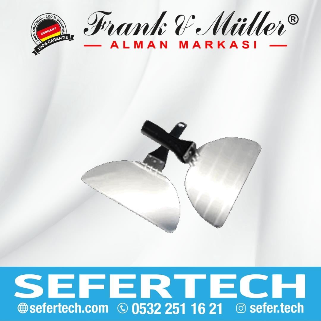 FRANK & MÜLLER GERMANY İKİLİ ÇELİK KÜREK