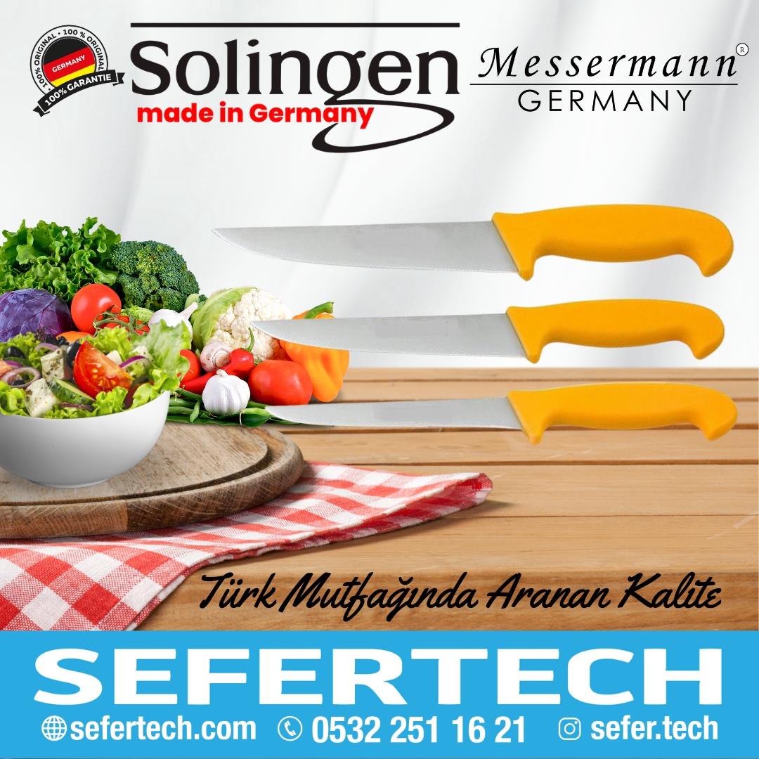 MESSERMANN 3 PARÇA ŞEF BIÇAĞI SETİ