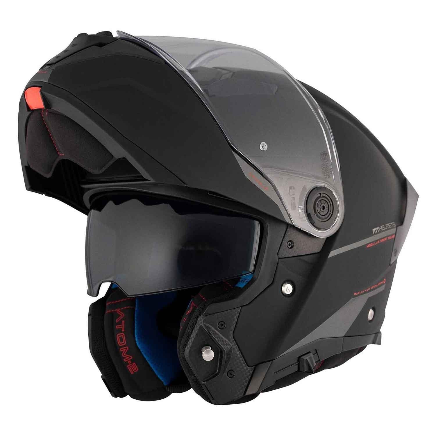 Mt Atom 2 Sv Solid A1 Mat Çene Açılır Kask