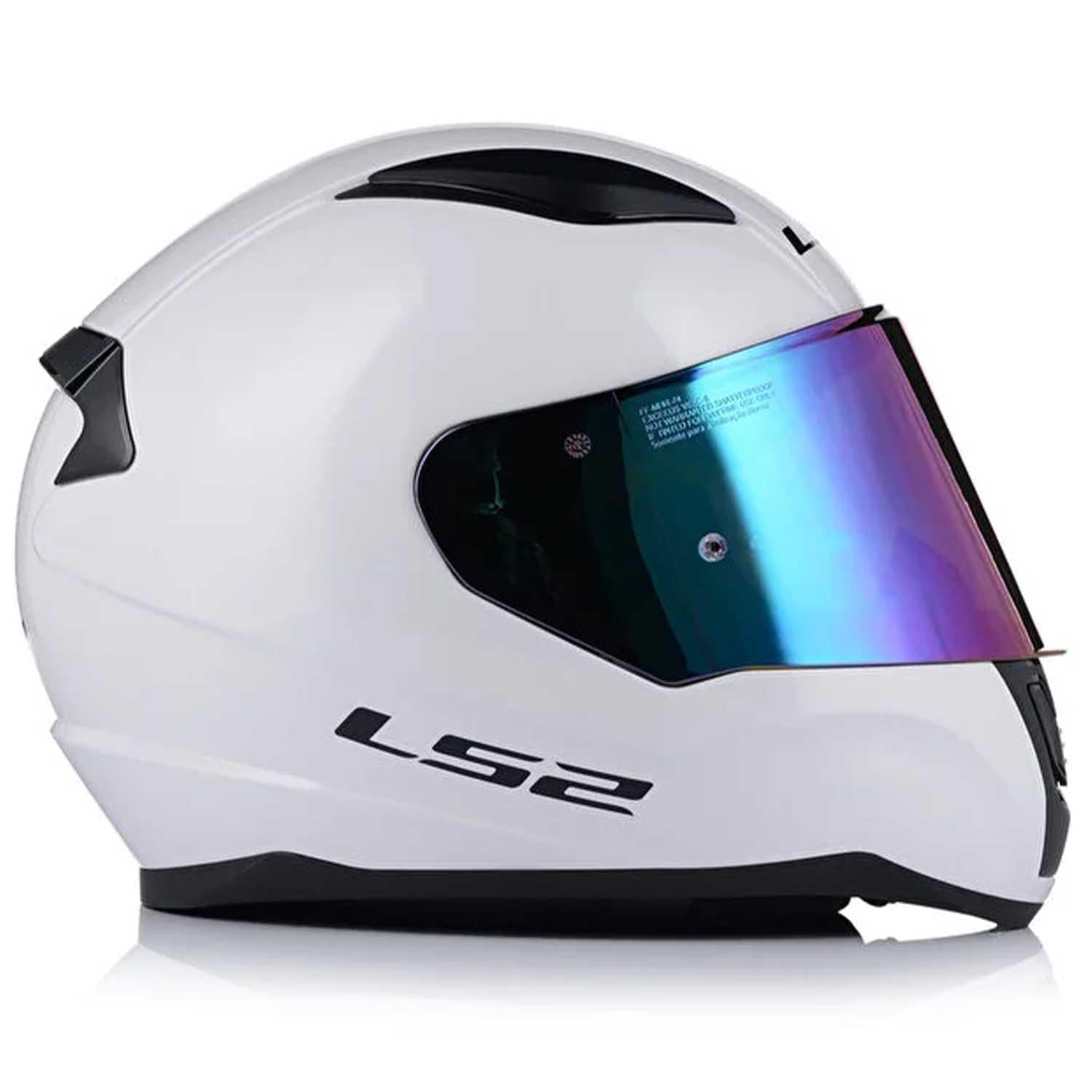 Ls2 Rapid 2 Full Face Motosiklet Kaskı Gökkuşağı Vizörlü