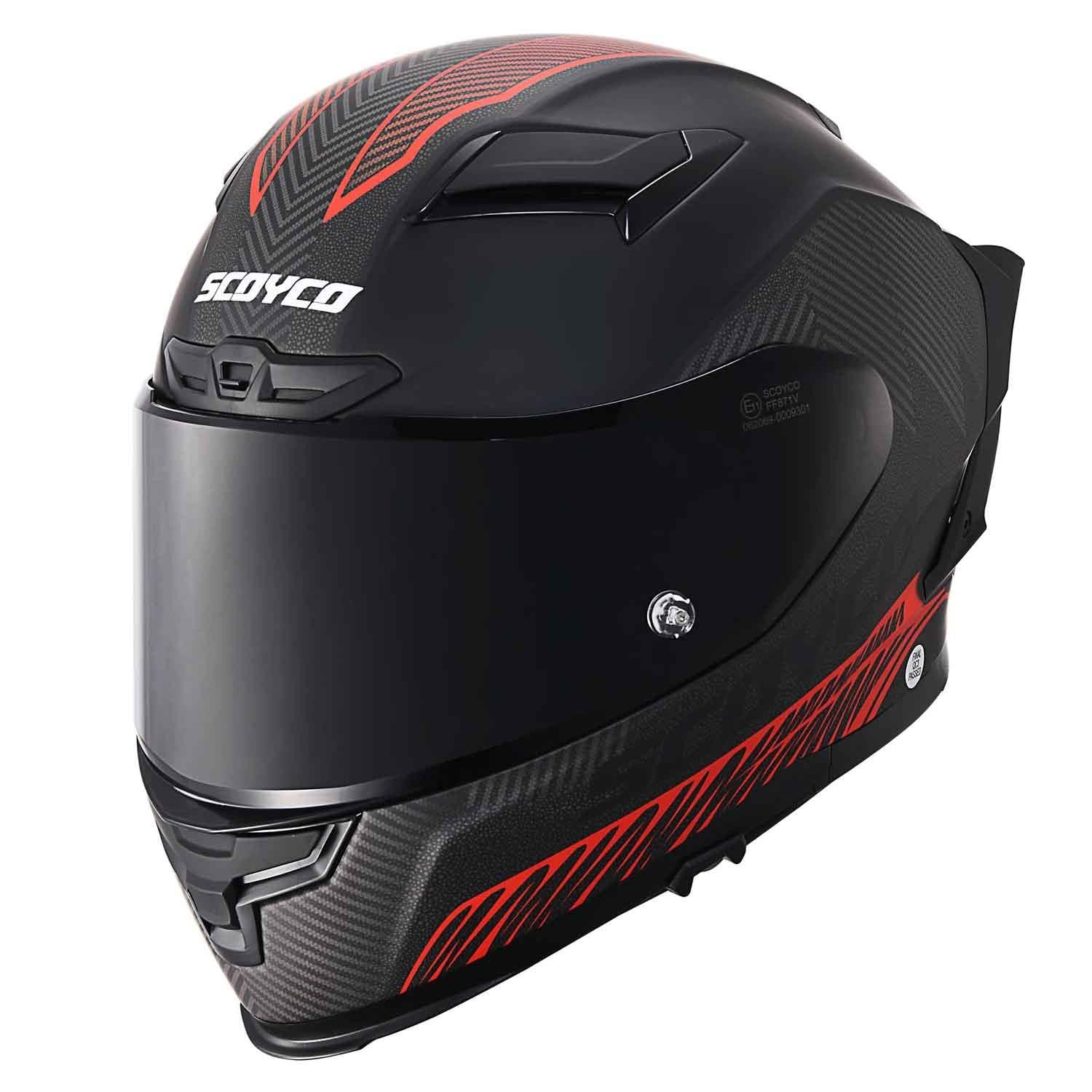 Scoyco FF-871 Kapalı Motosiklet Kaskı