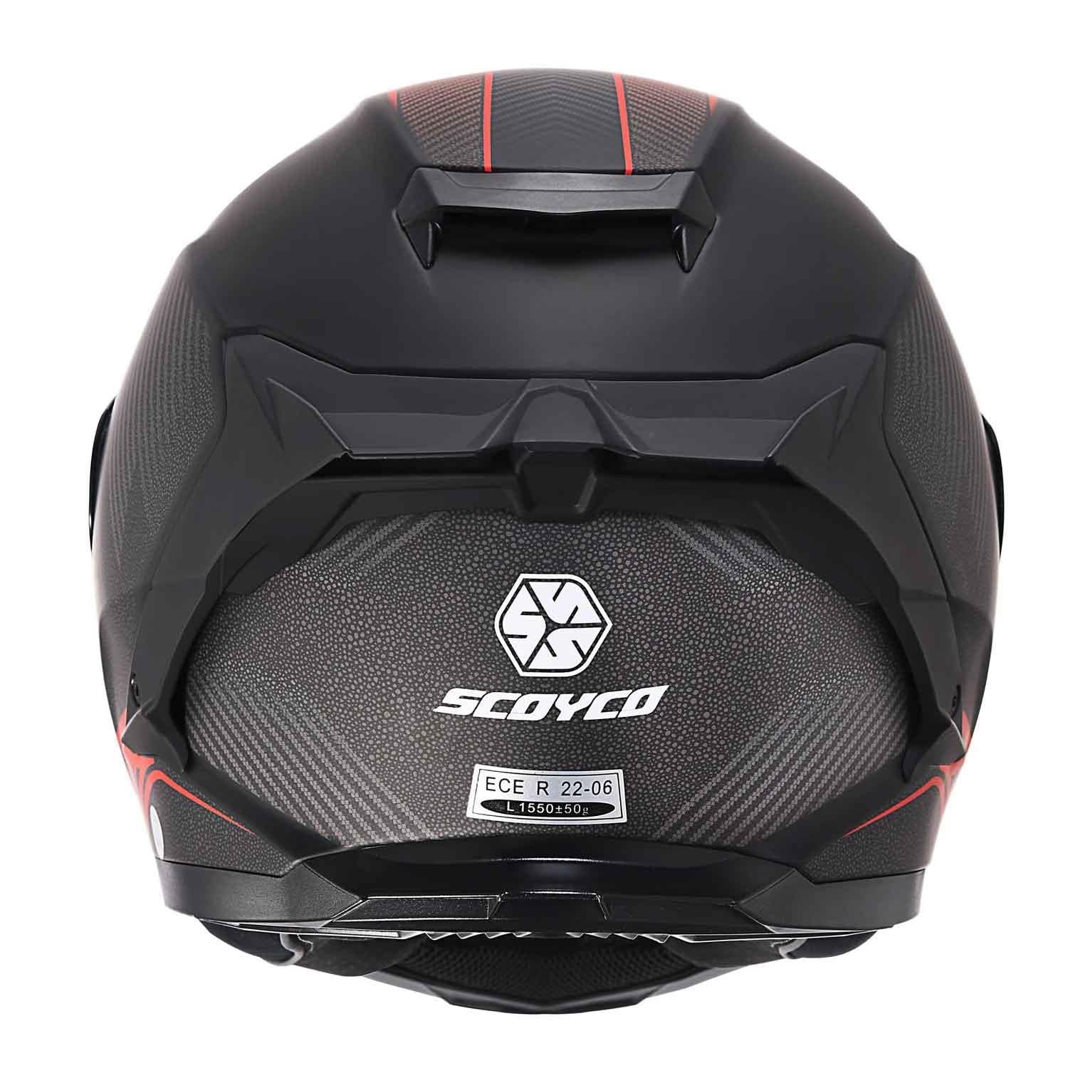 Scoyco FF-871 Kapalı Motosiklet Kaskı