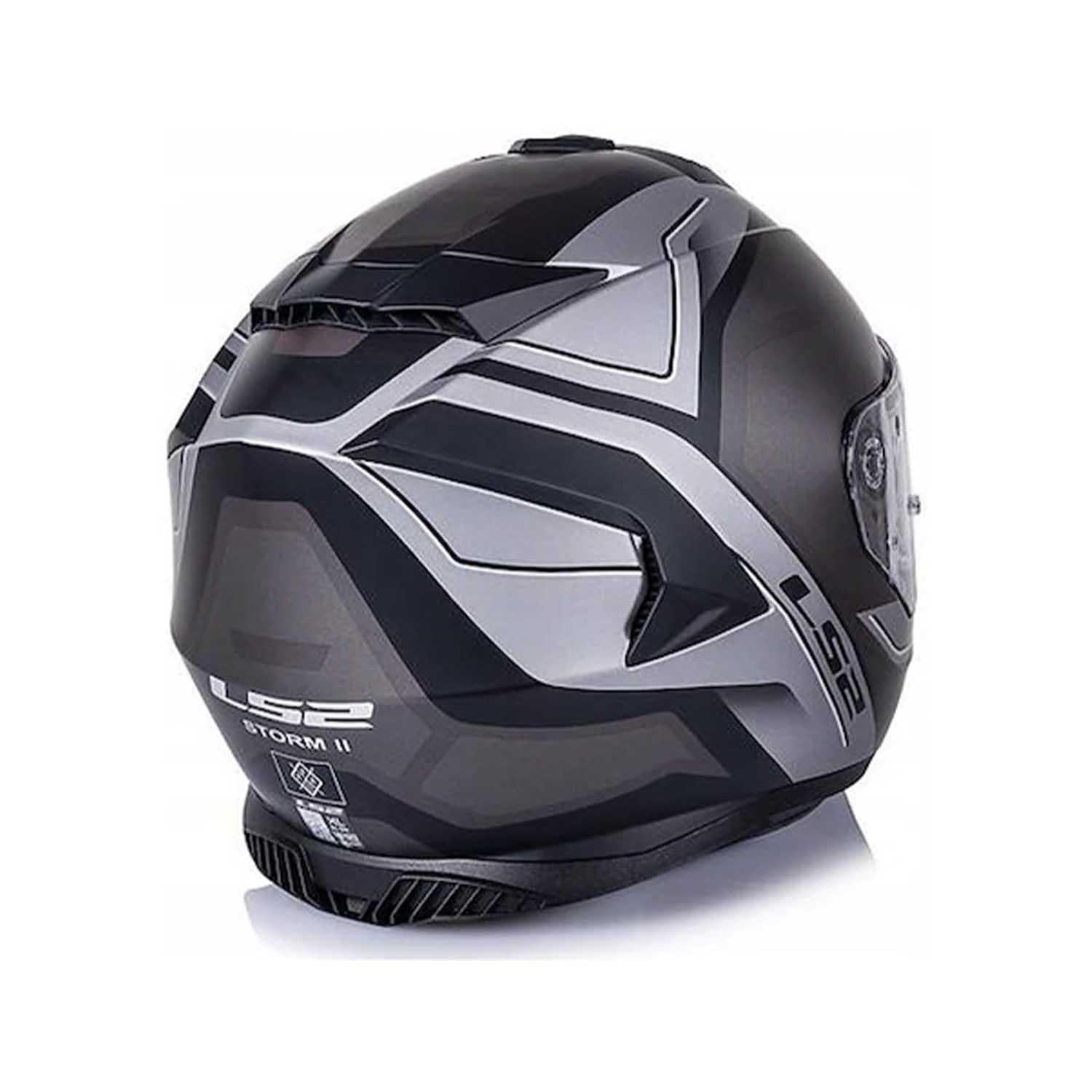 Ls2 Storm 2 Faster Full Face Motosiklet Kaskı Gökkuşağı Vizörlü