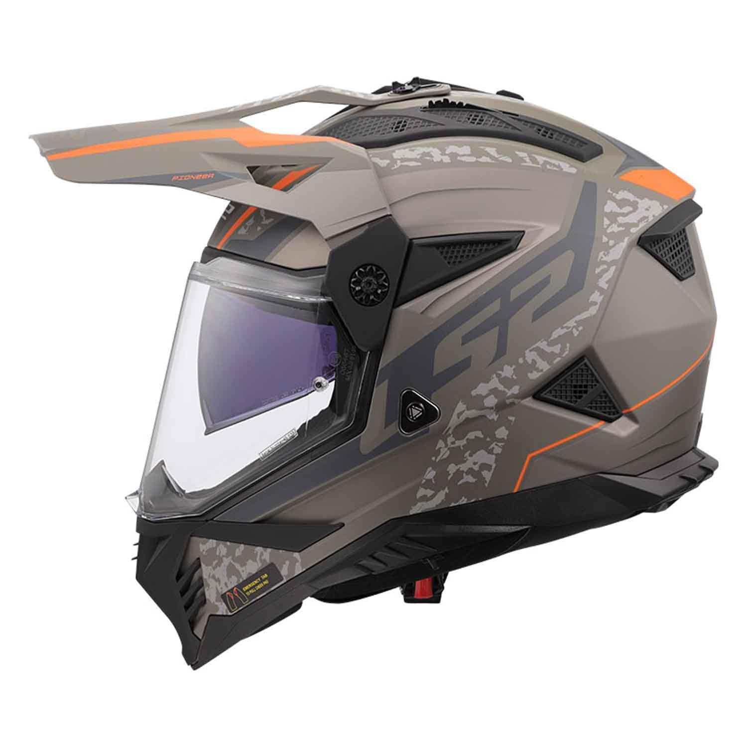 Ls2 Pioneer 2 Devor Kros Motosiklet Kaskı