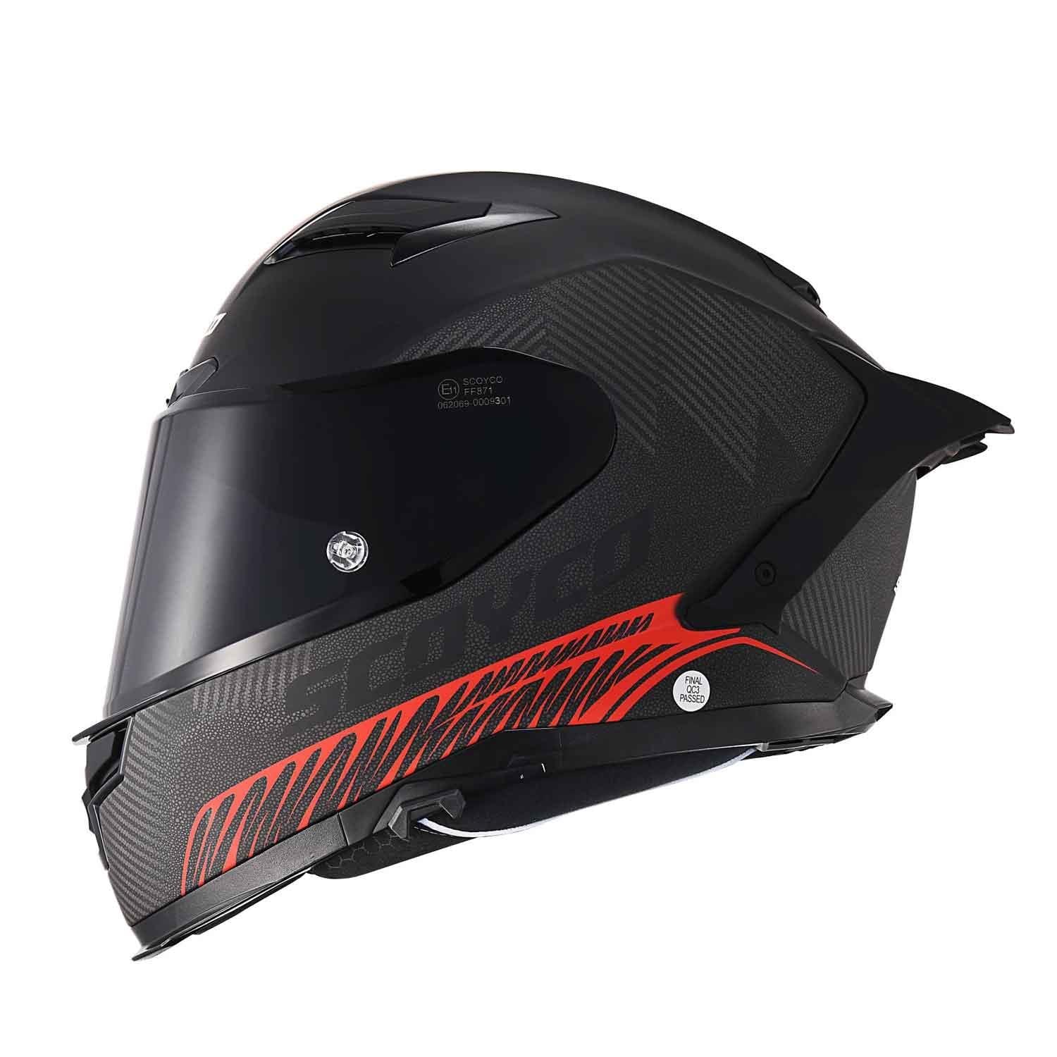 Scoyco FF-871 Kapalı Motosiklet Kaskı