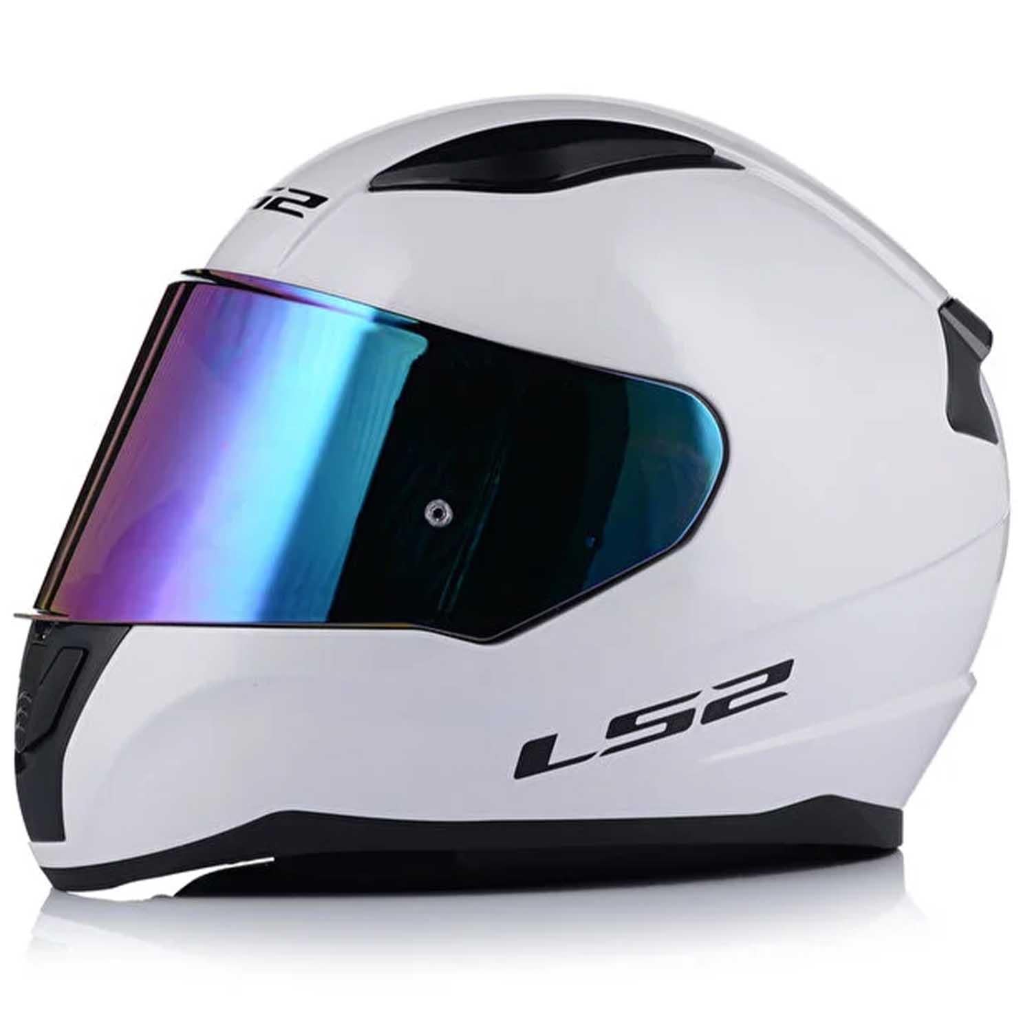 Ls2 Rapid 2 Full Face Motosiklet Kaskı Gökkuşağı Vizörlü