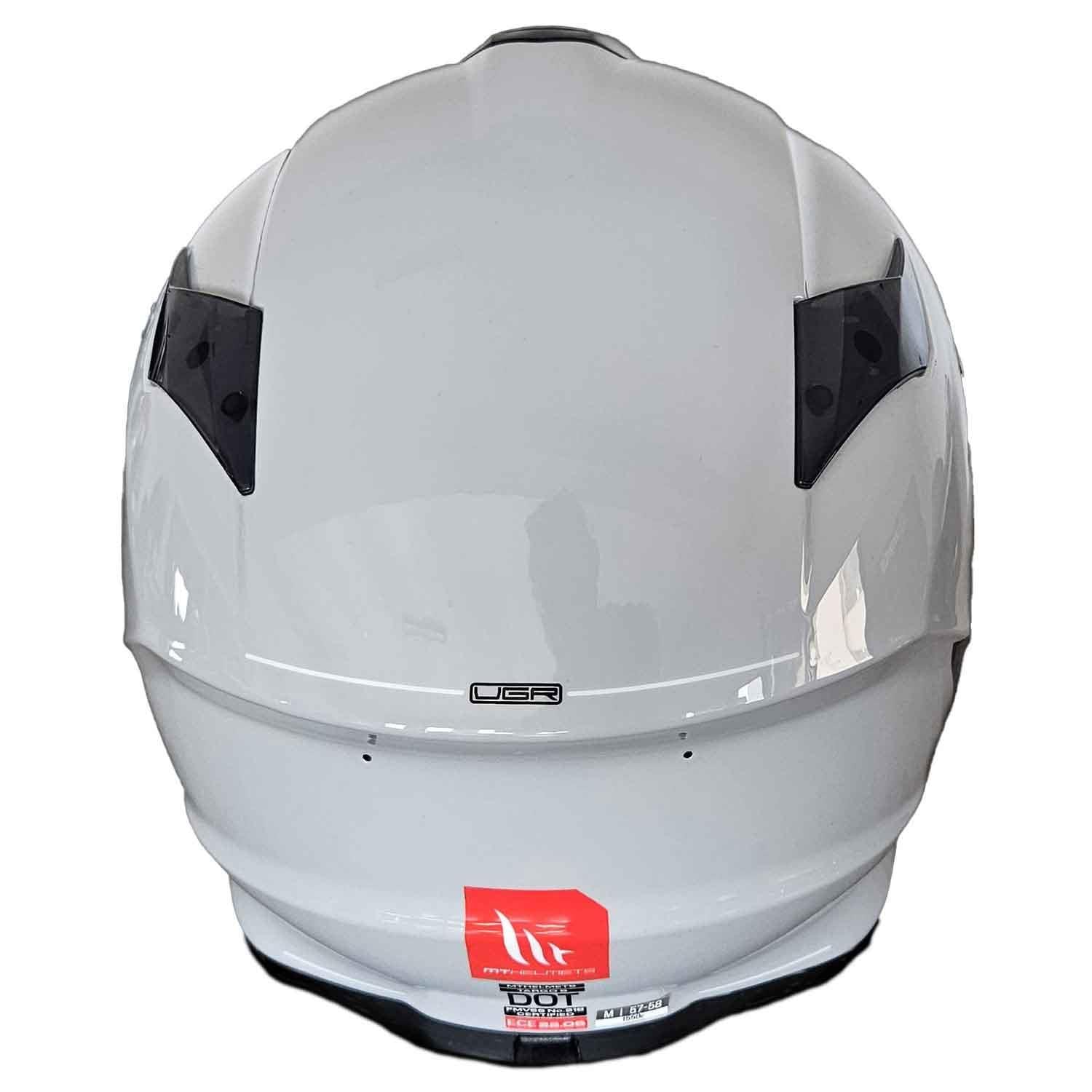 Mt Targo S Solid A12 Parlak Kapalı Kask