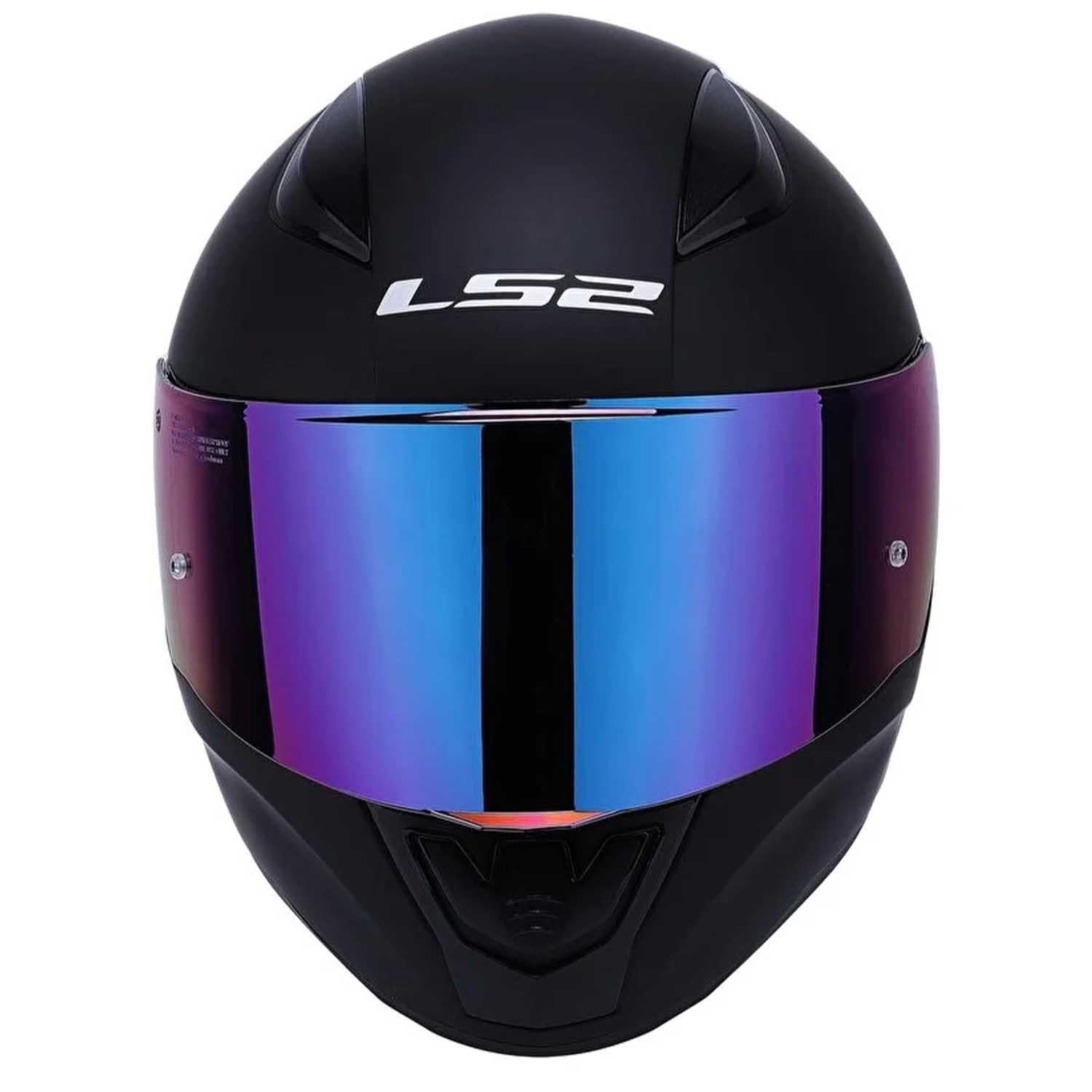 Ls2 Rapid 2 Full Face Motosiklet Kaskı Gökkuşağı Vizörlü