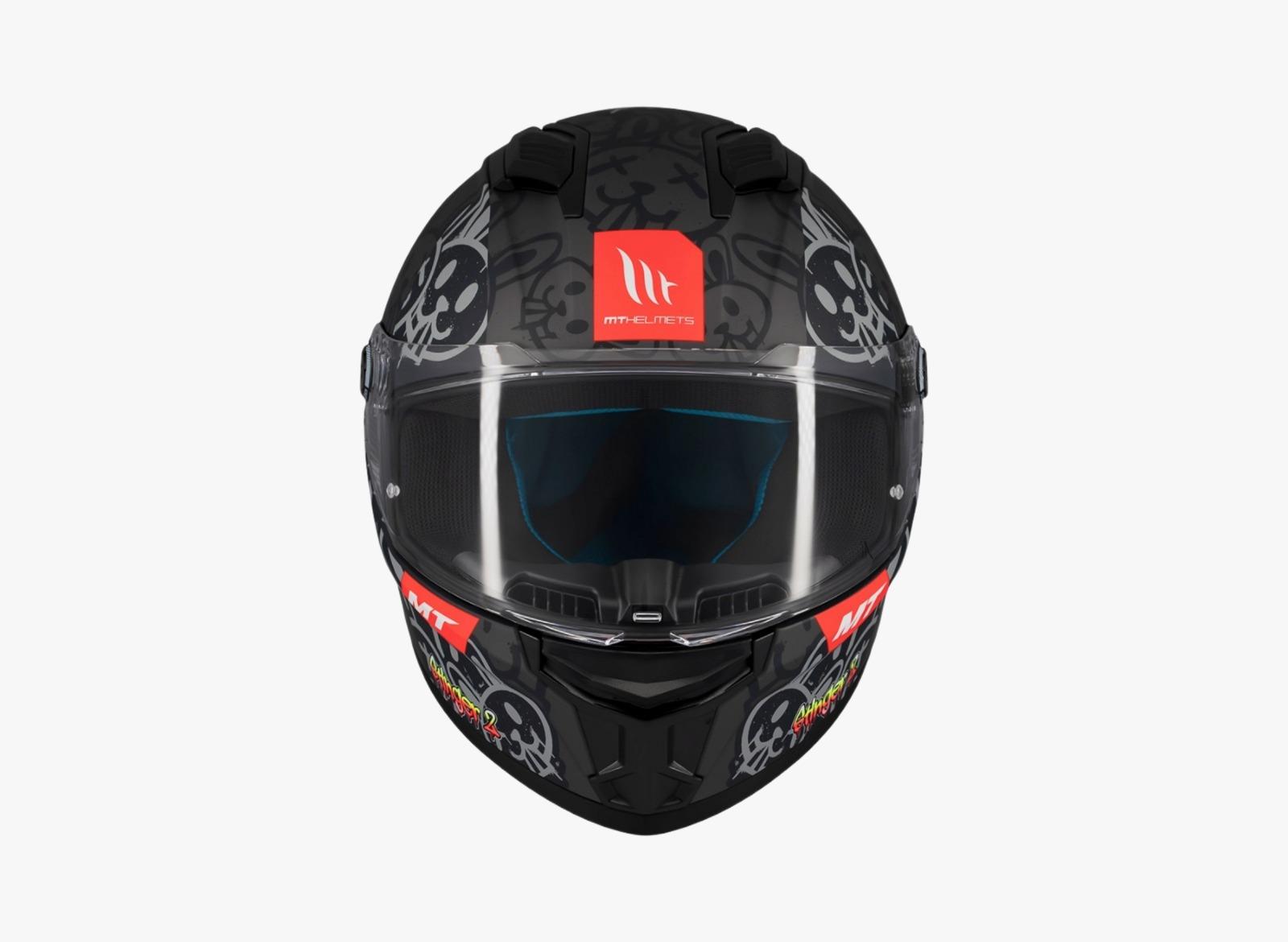 Mt Stinger 2 Ram F1 Parlak Kapalı Kask