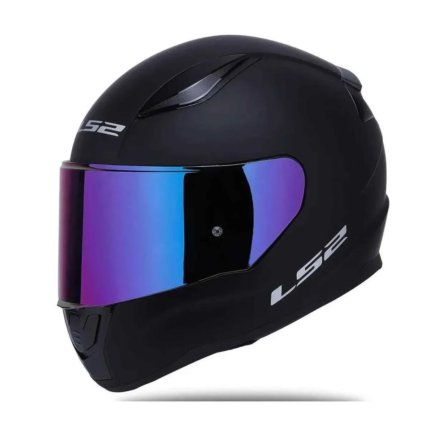 Ls2 Rapid 2 Full Face Motosiklet Kaskı Gökkuşağı Vizörlü
