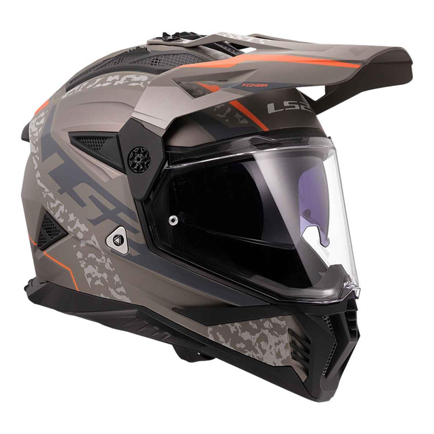 Ls2 Pioneer 2 Devor Kros Motosiklet Kaskı