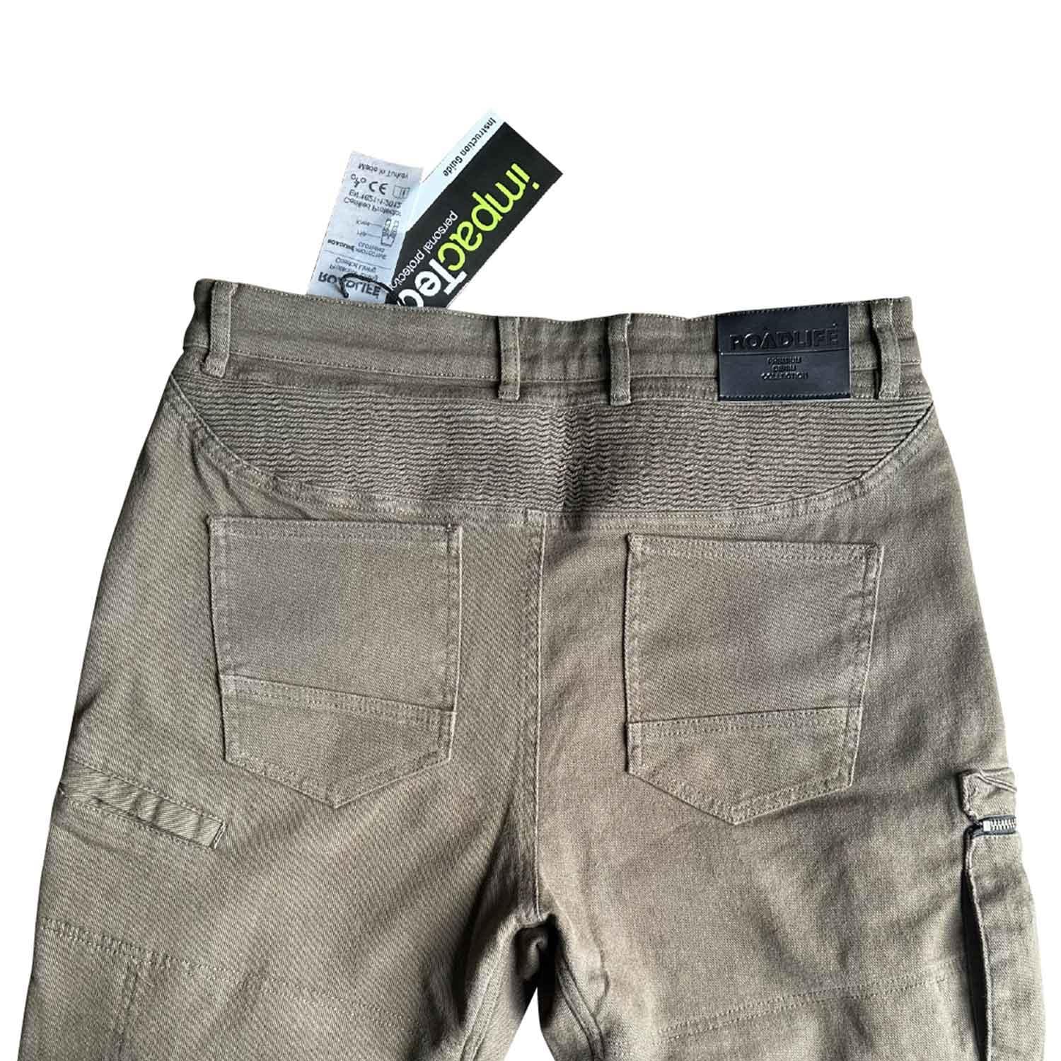 Road Life Cargo Verde Motosiklet Pantolonu