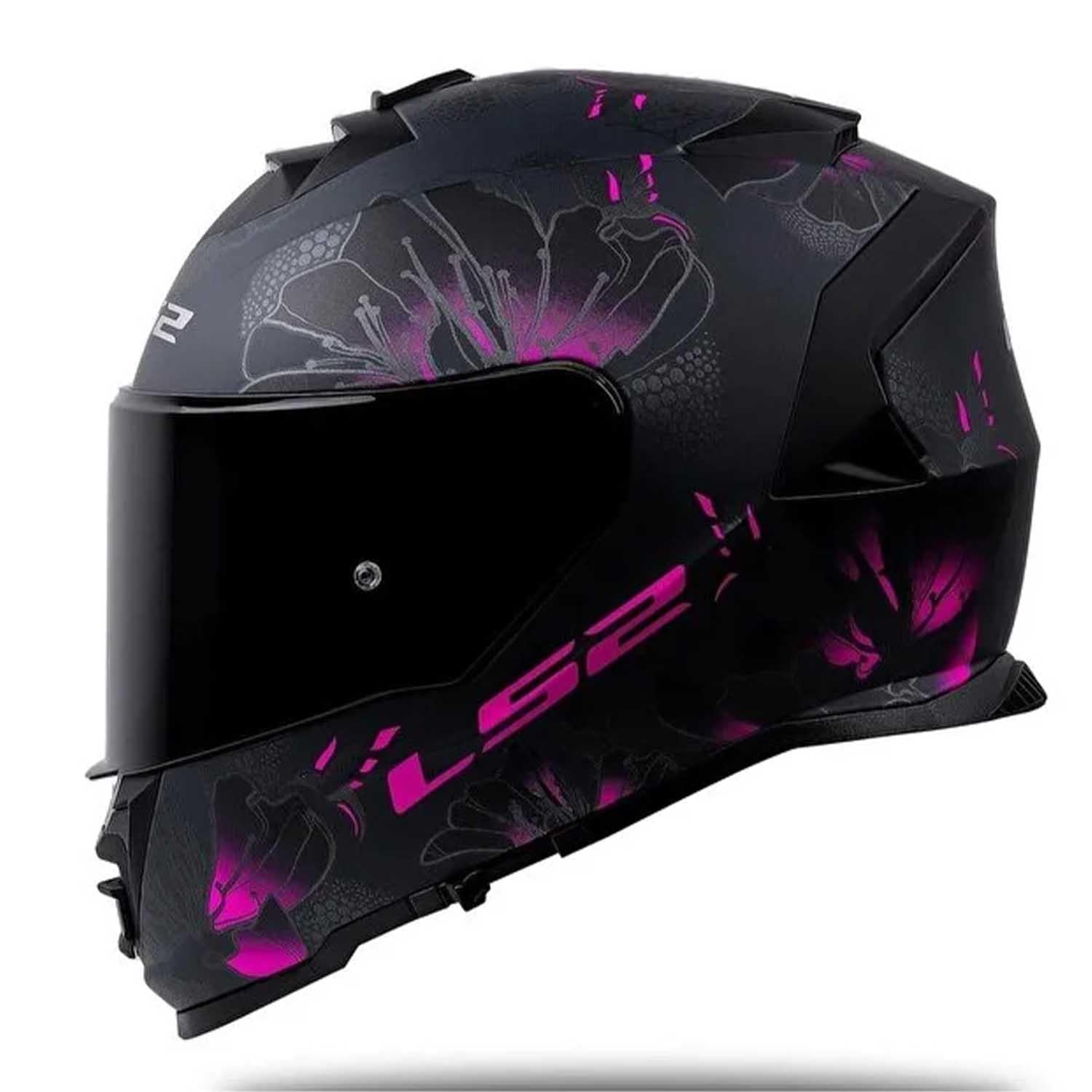 Ls2 Storm 2 Burst Full Face Motosiklet Kaskı Şeffaf + Gökkuşağı Vizörlü