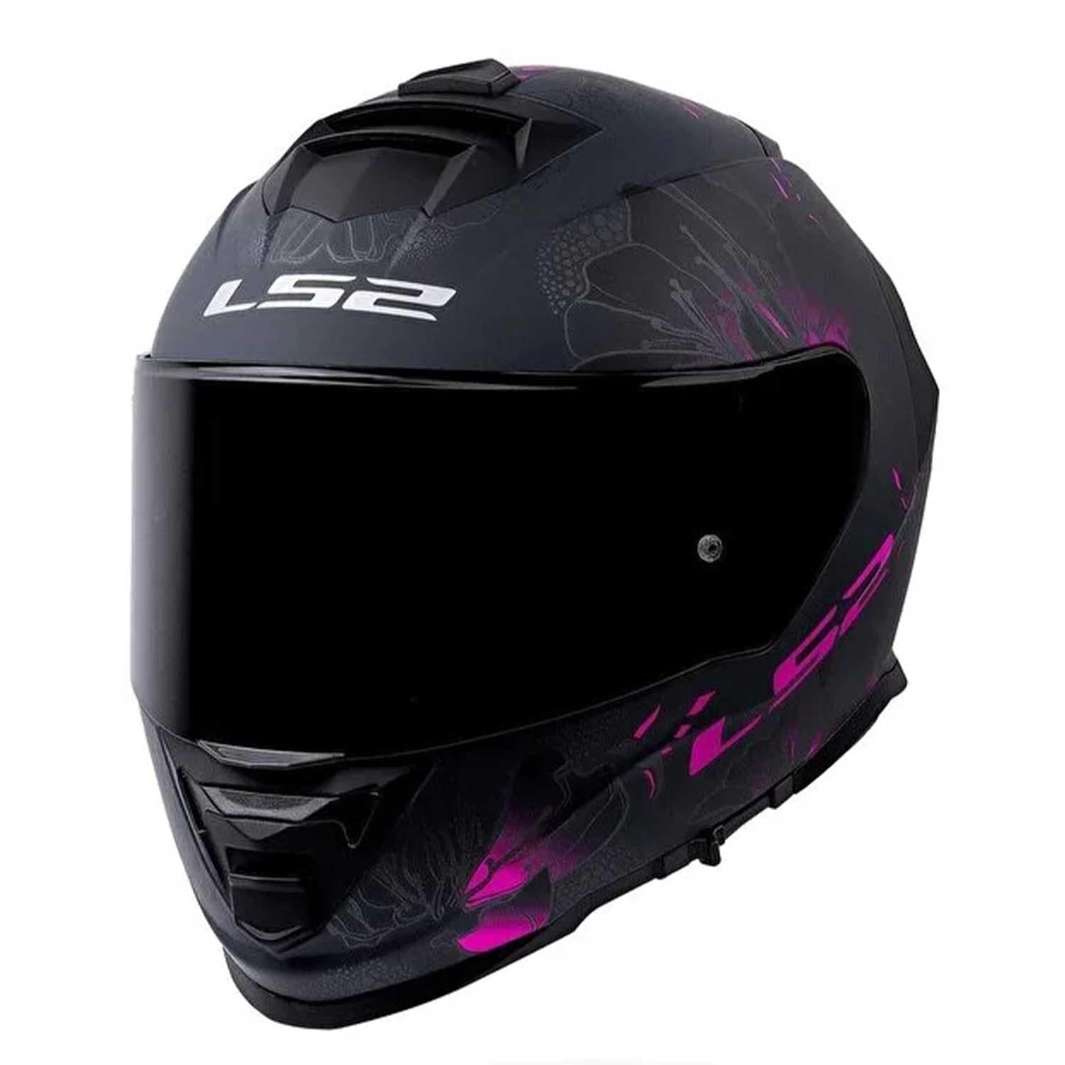 Ls2 Storm 2 Burst Full Face Motosiklet Kaskı Siyah Vizörlü