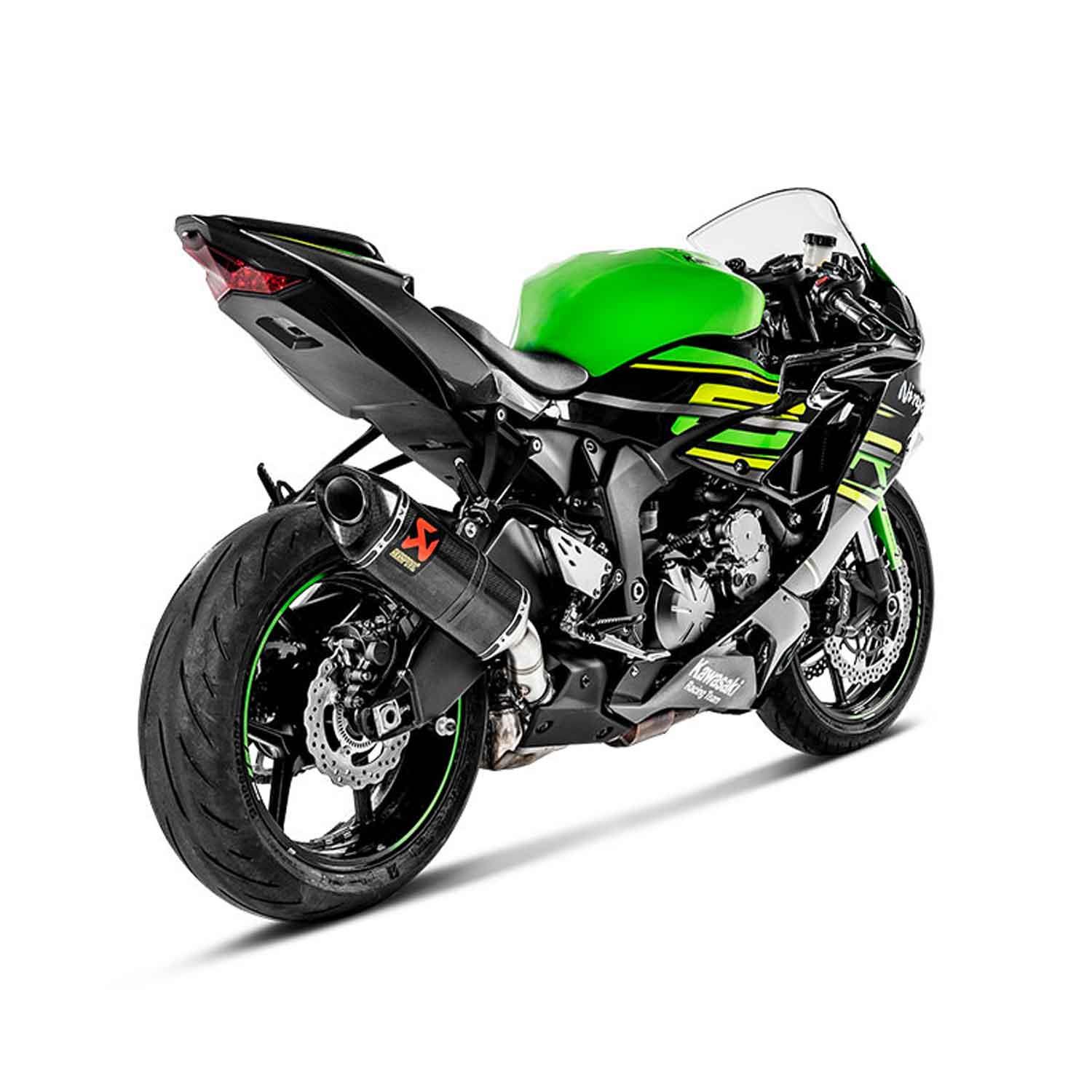 Akrapovic S-K6SO7-ZC KAWASAKI NINJA ZX-6R (09-24) SLIP-ON LINE (CARBON) Egzoz