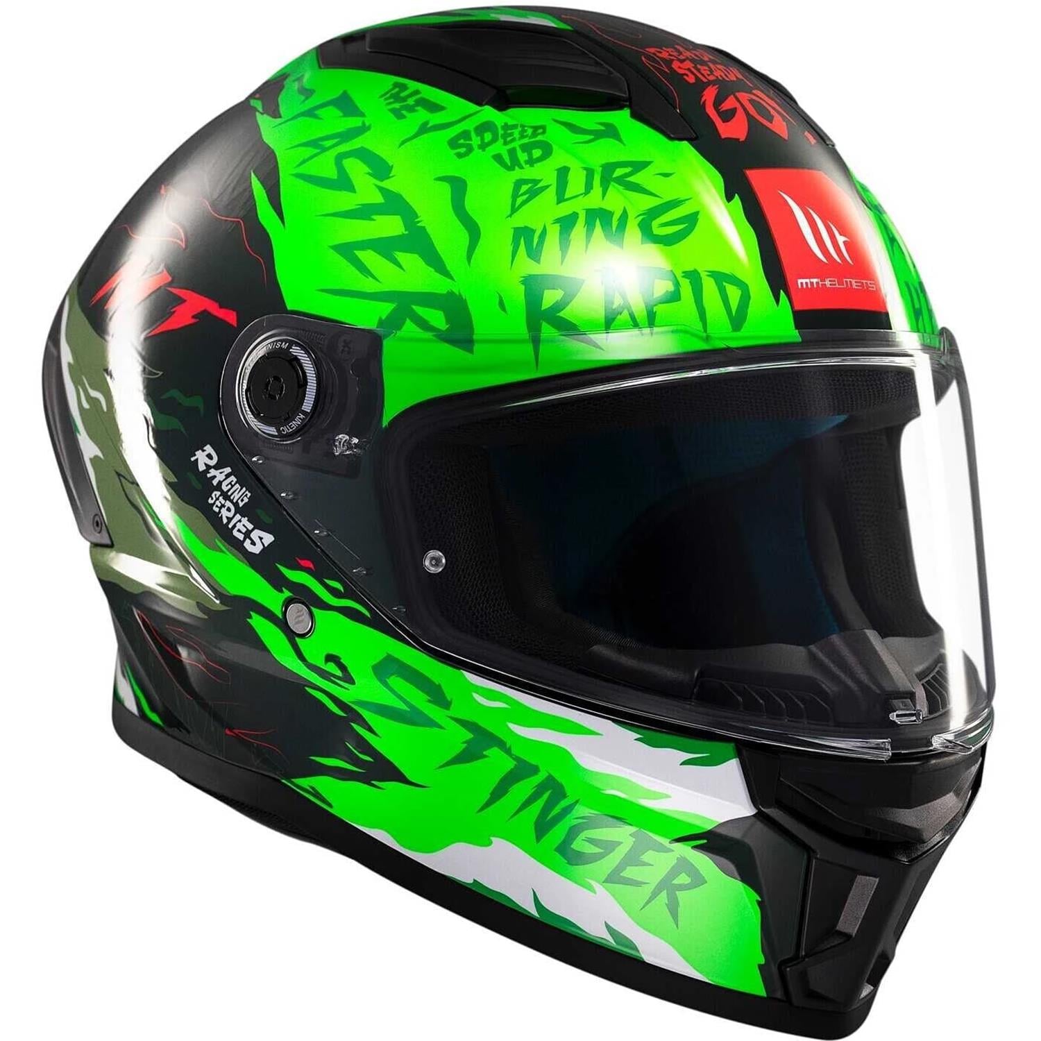 Mt Stinger 2 Ardent C6 Parlak Kapalı Kask