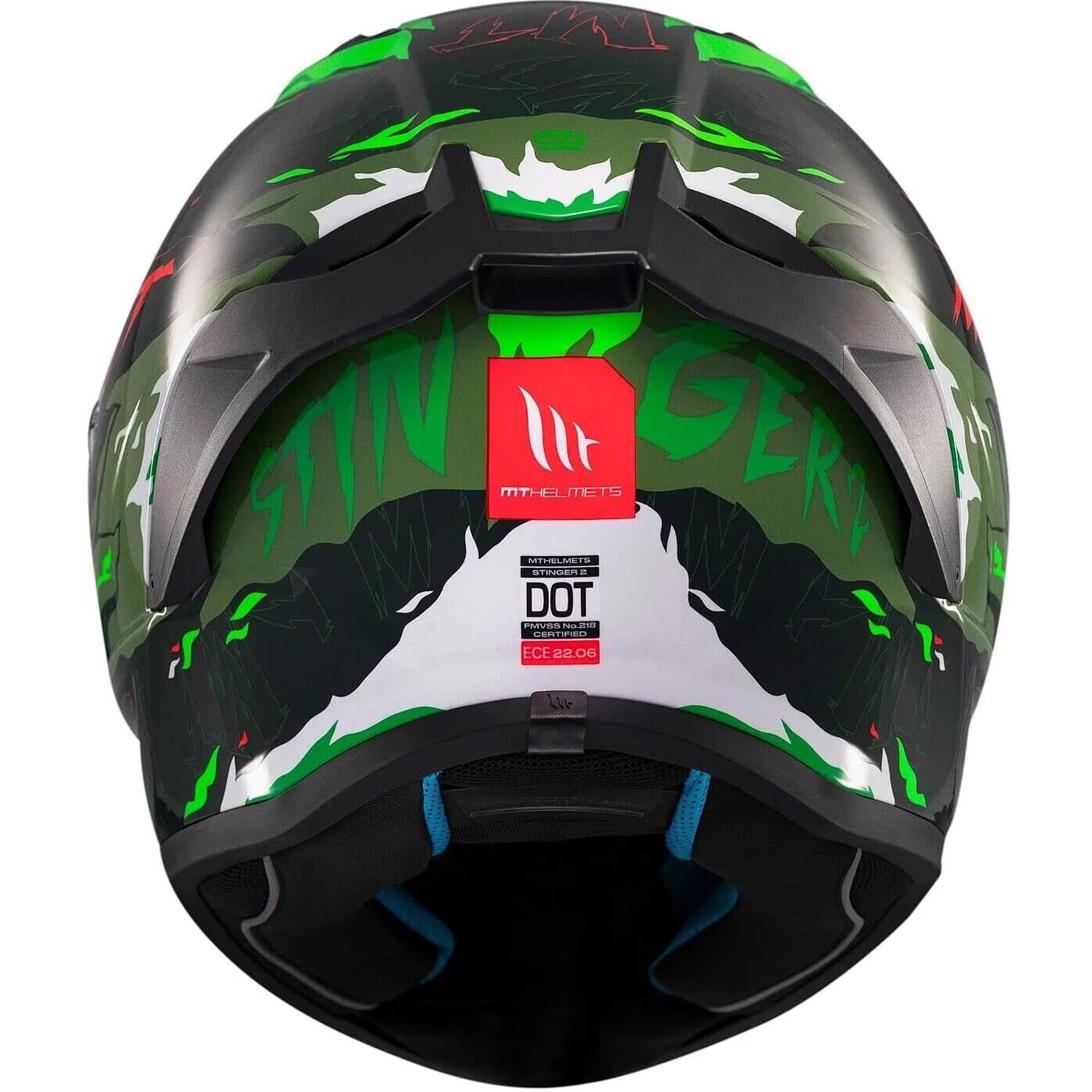 Mt Stinger 2 Ardent C6 Parlak Kapalı Kask