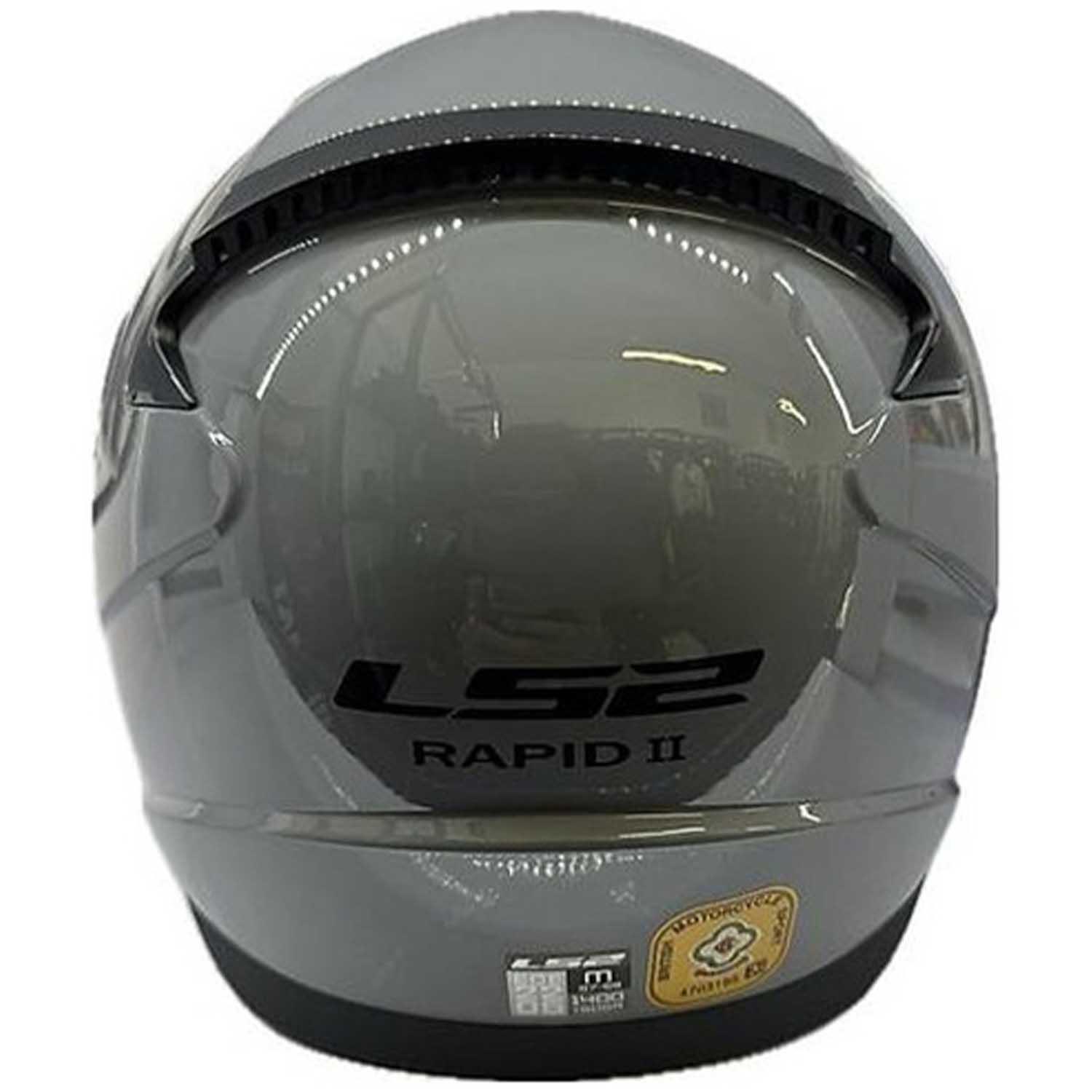 Ls2 Rapid 2 Race Full Face Motosiklet Kaskı Yarış Spoiler +  Şeffaf + Gökkuşağı Vizörlü