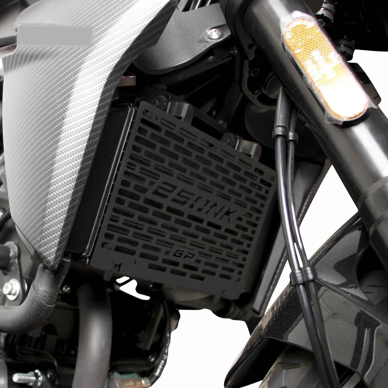 GP Kompozit CF Moto 250 NK 2018-2023 Uyumlu Radyatör Koruma Siyah