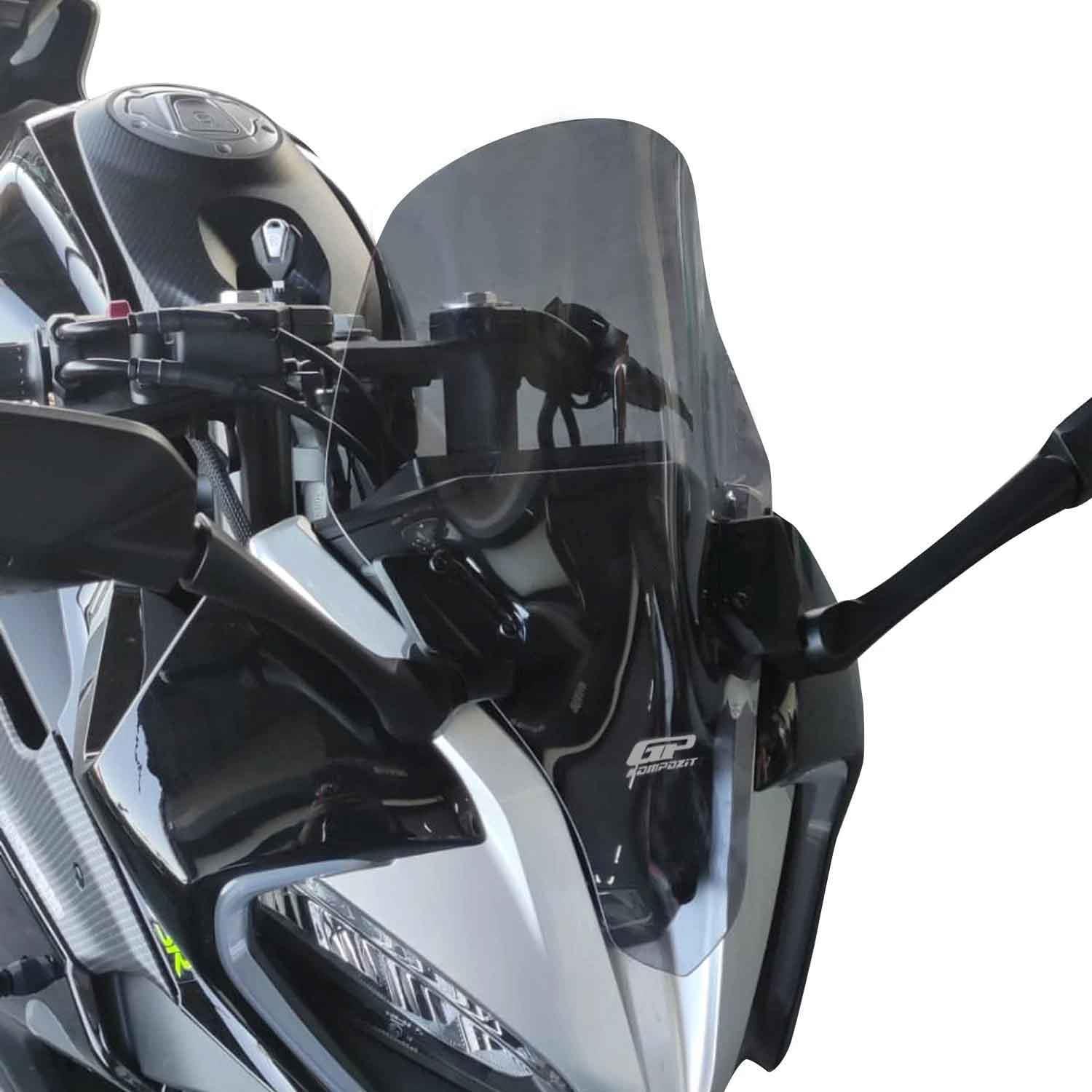 GP Kompozit CF Moto 250 SR 2020-2023 Uyumlu Ön Cam Füme