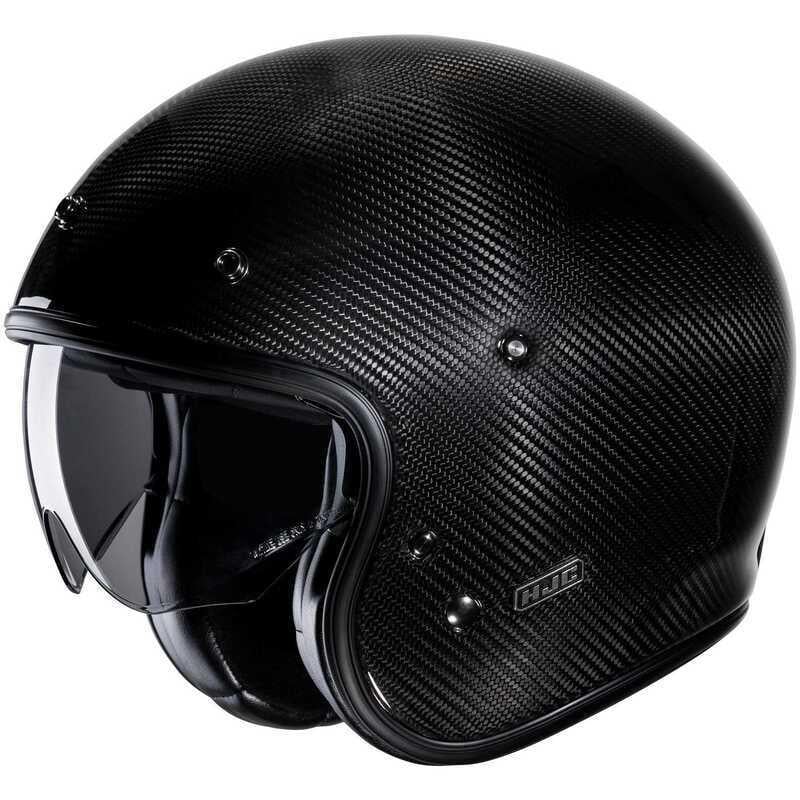 Hjc V31 Karbon Siyah Açık Kask