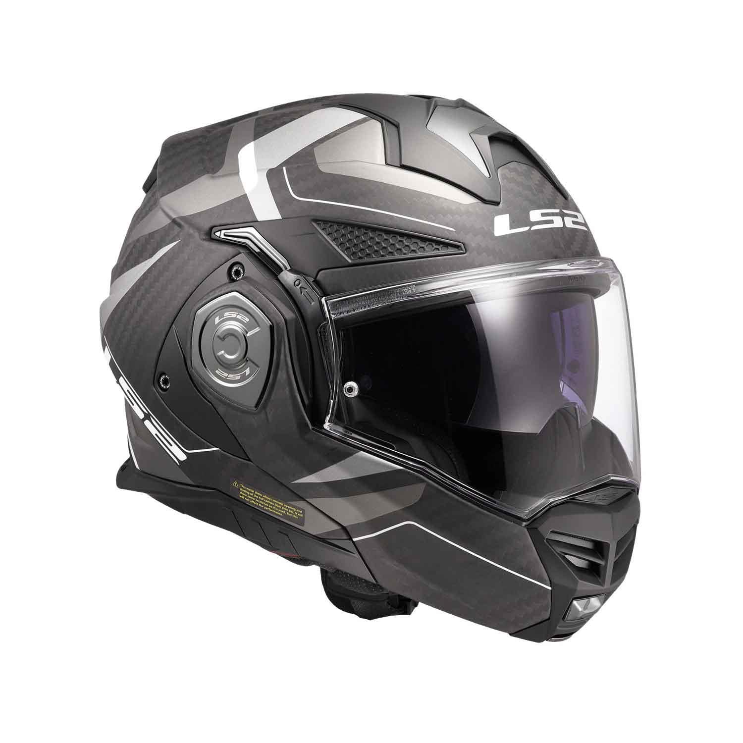 Ls2 Advant X Karbon Horizon Çene Açılır Kask