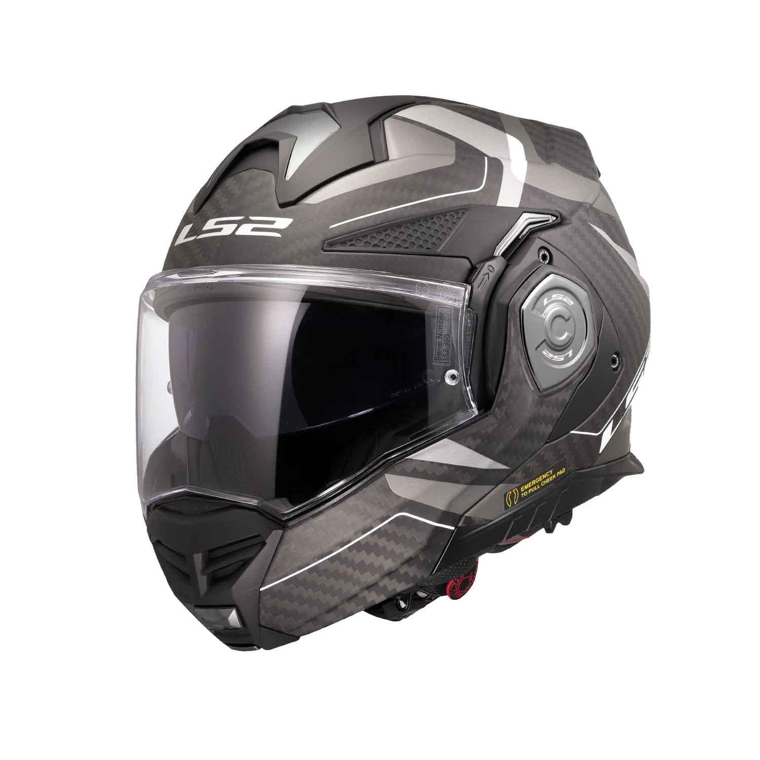 Ls2 Advant X Karbon Horizon Çene Açılır Kask