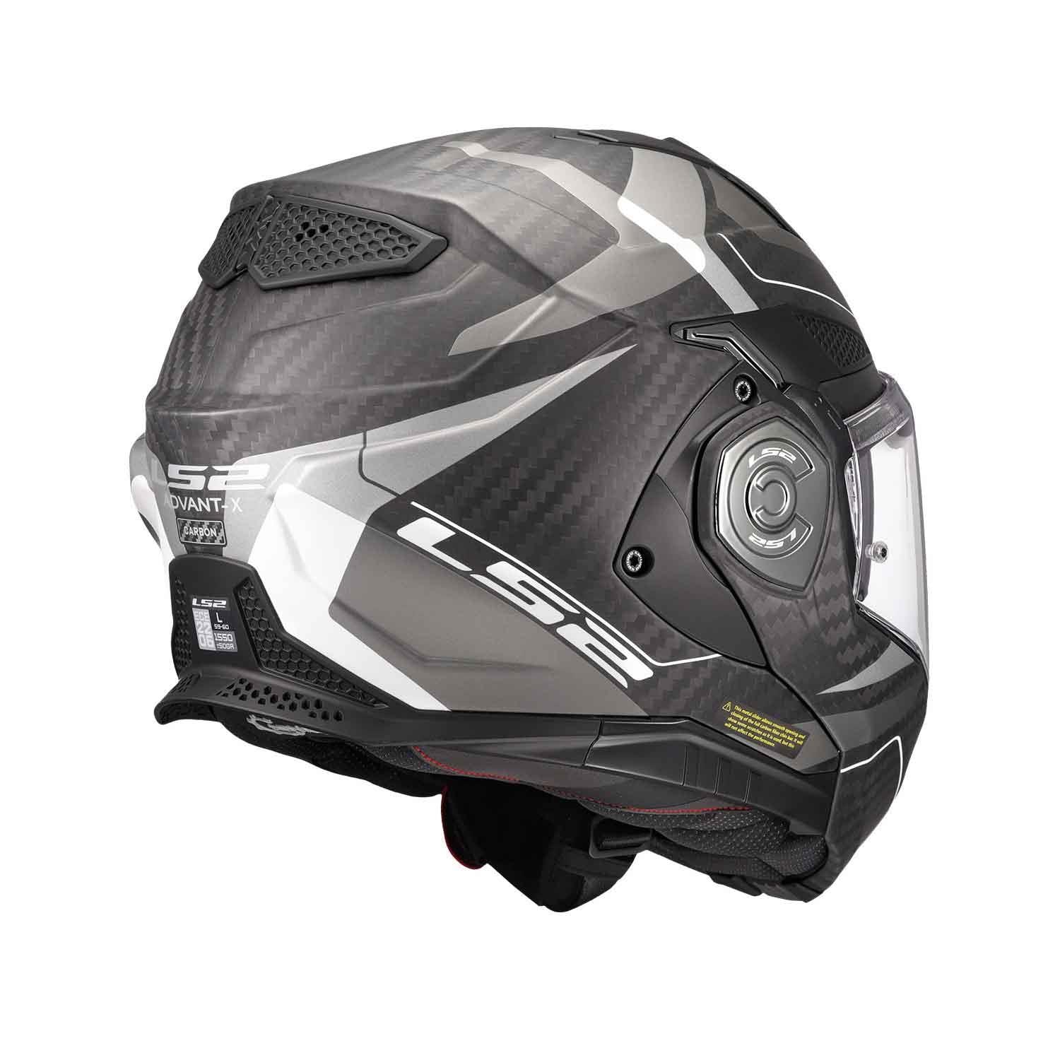 Ls2 Advant X Karbon Horizon Çene Açılır Kask