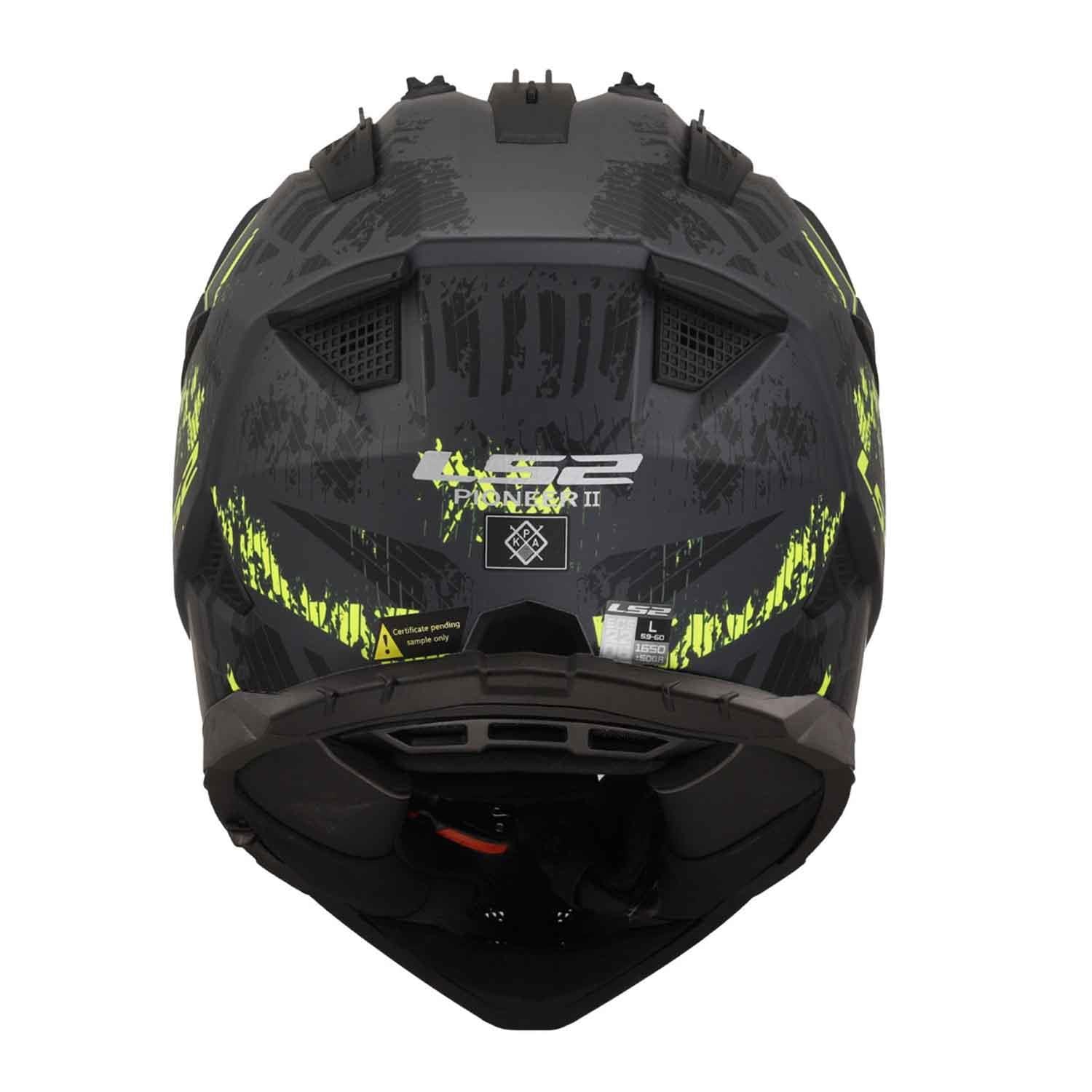 Ls2 Pioneer 2 Crazy Kros Motosiklet Kaskı