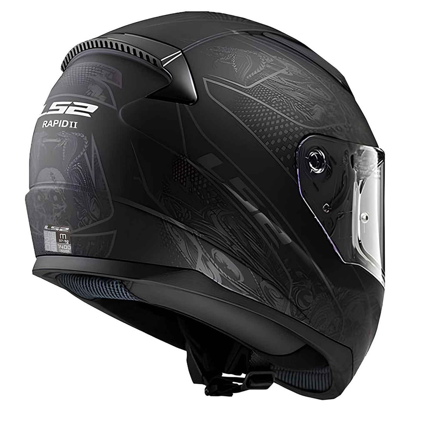 Ls2 Rapid 2 Crypt Full Face Motosiklet Kaskı
