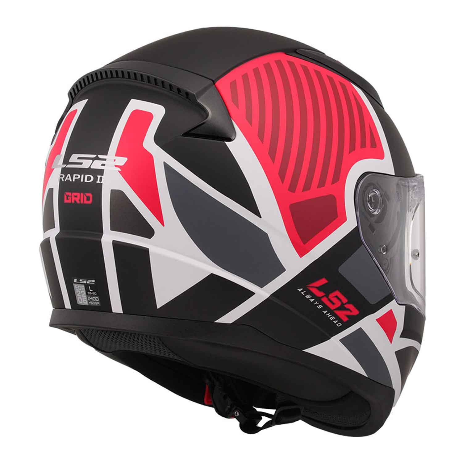 Ls2 Rapid 2 Grid Kapalı Kask