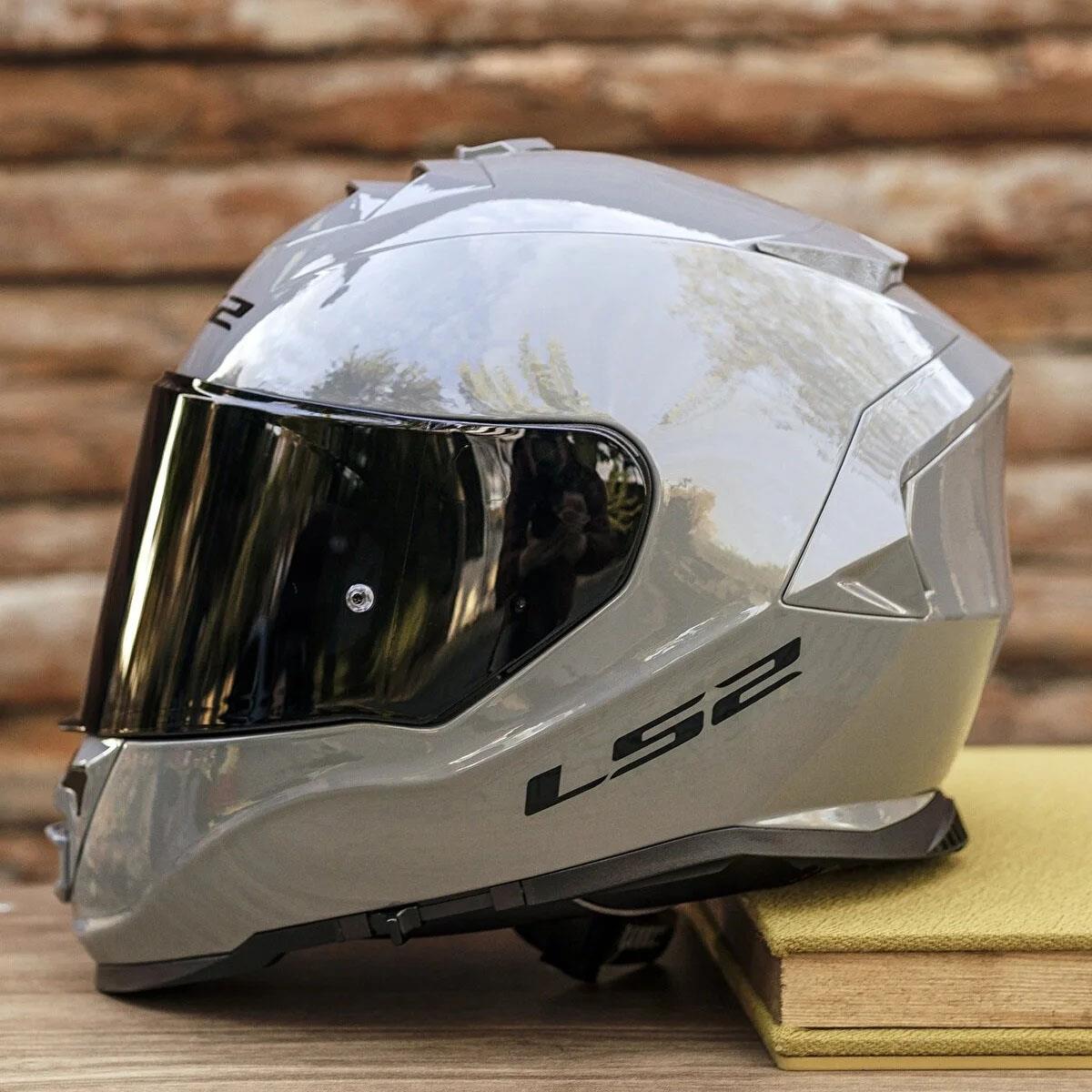 Ls2 Storm 2 Full Face Motosiklet Kaskı Siyah Vizörlü