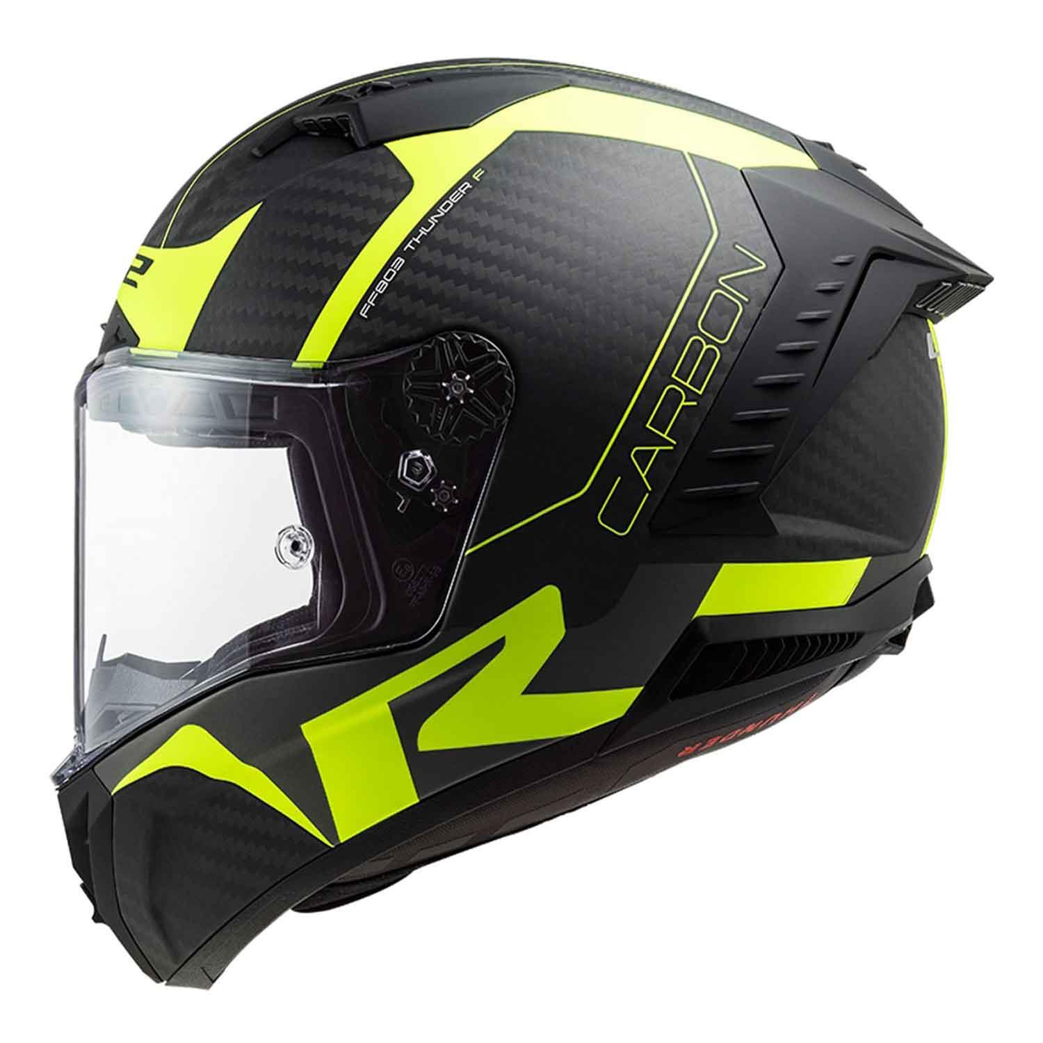 Ls2 Thunder Karbon Racing 1 Kapalı Kask