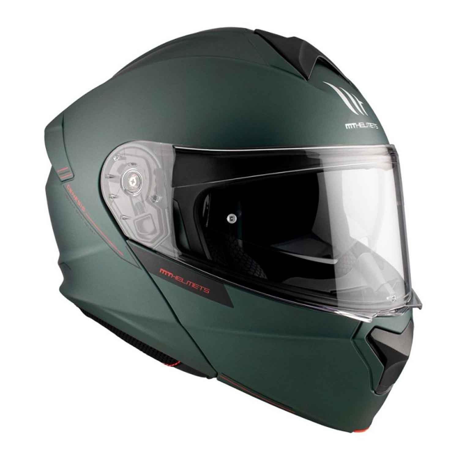 Mt Genesis Sv Solid A6 Çene Açılır Kask