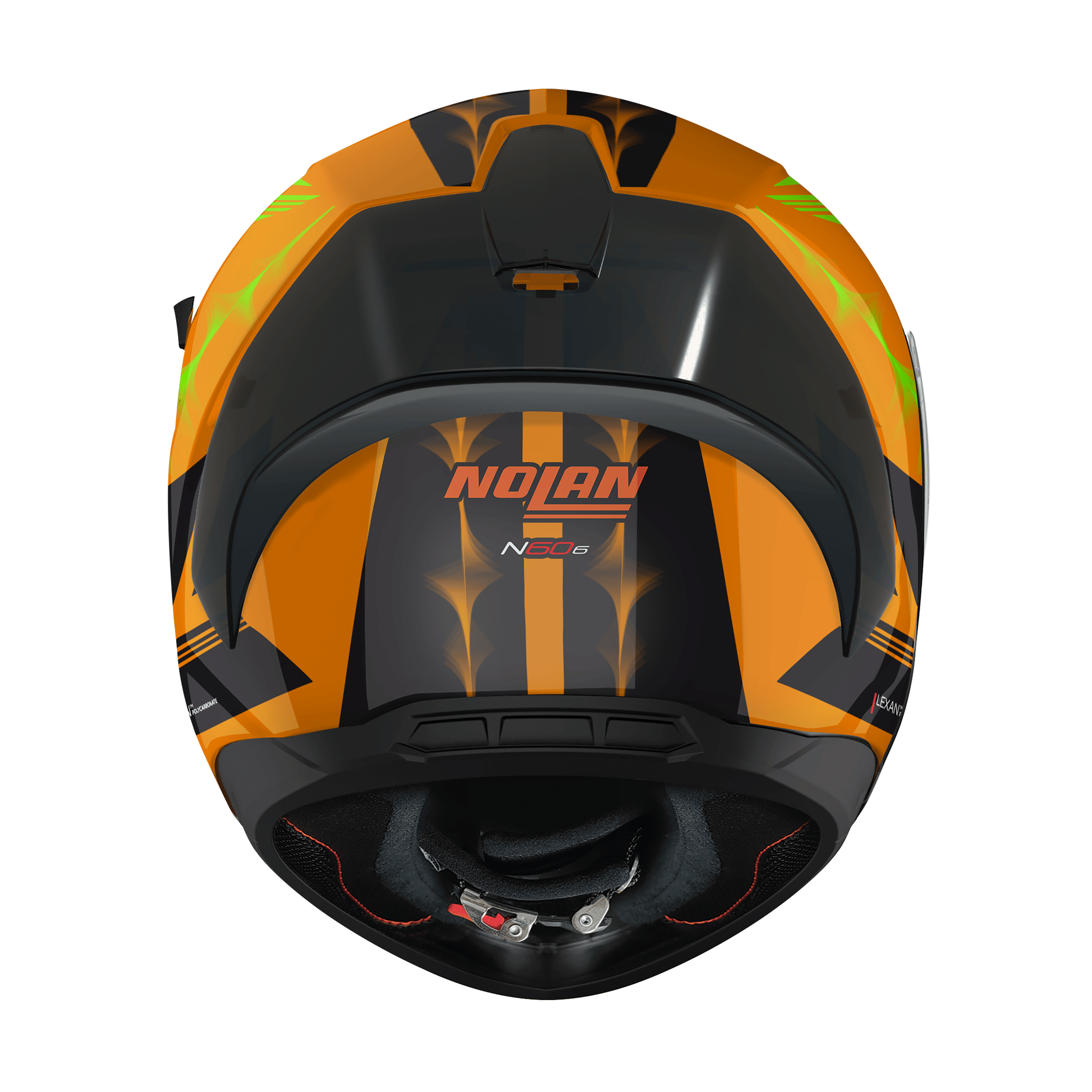 Nolan N60-6 Sport Hotfoot 027 Kapalı Motosiklet Kaskı
