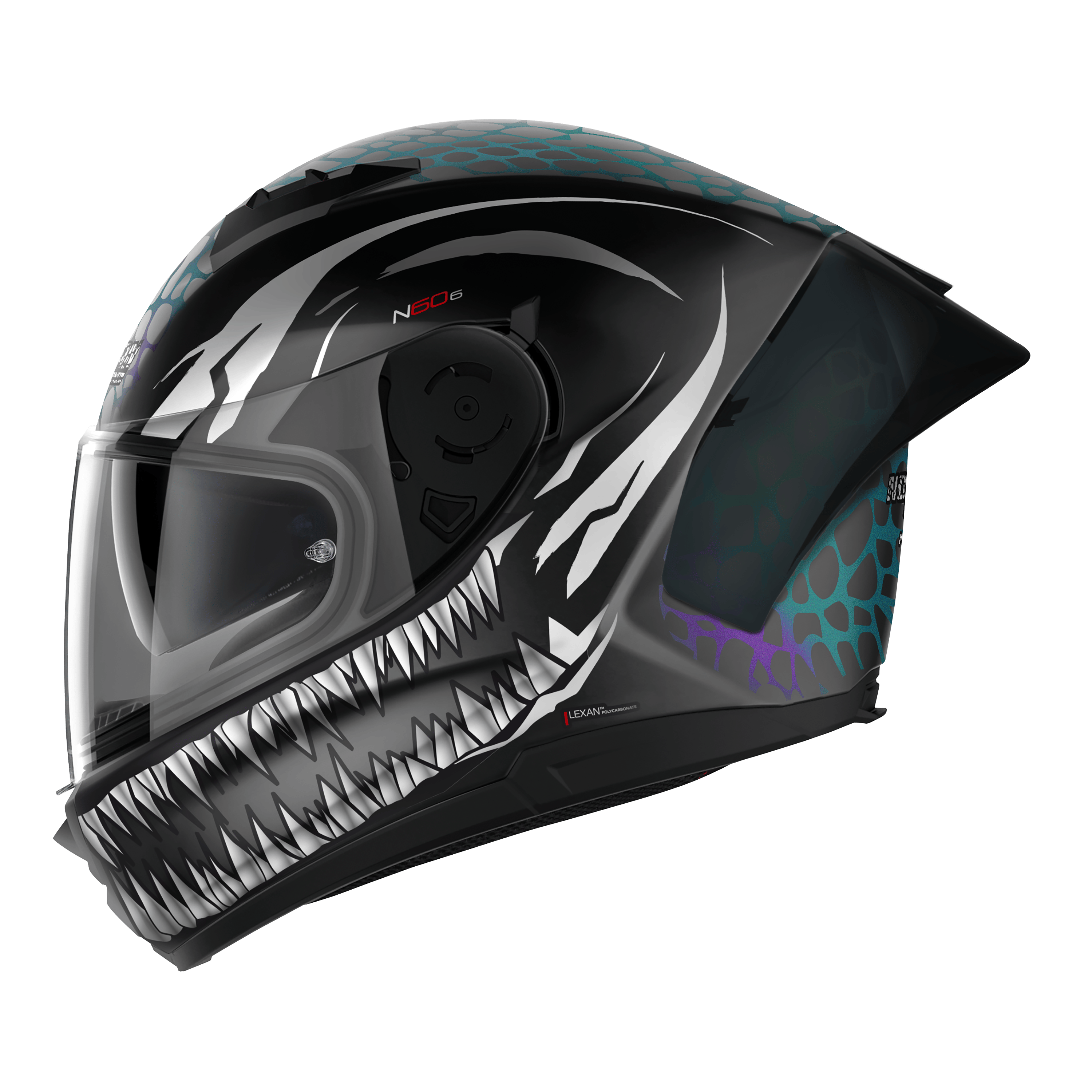 Nolan N60-6 Sport Ravenous 28 Kapalı Motosiklet Kaskı