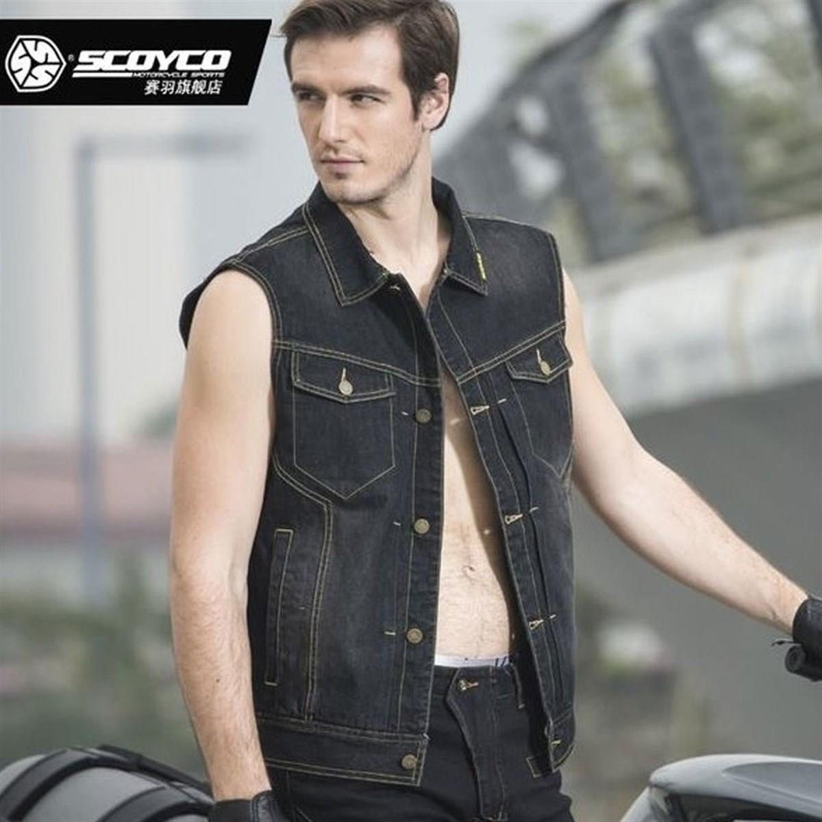 Scoyco JK-57 Korumalı Kot Yelek