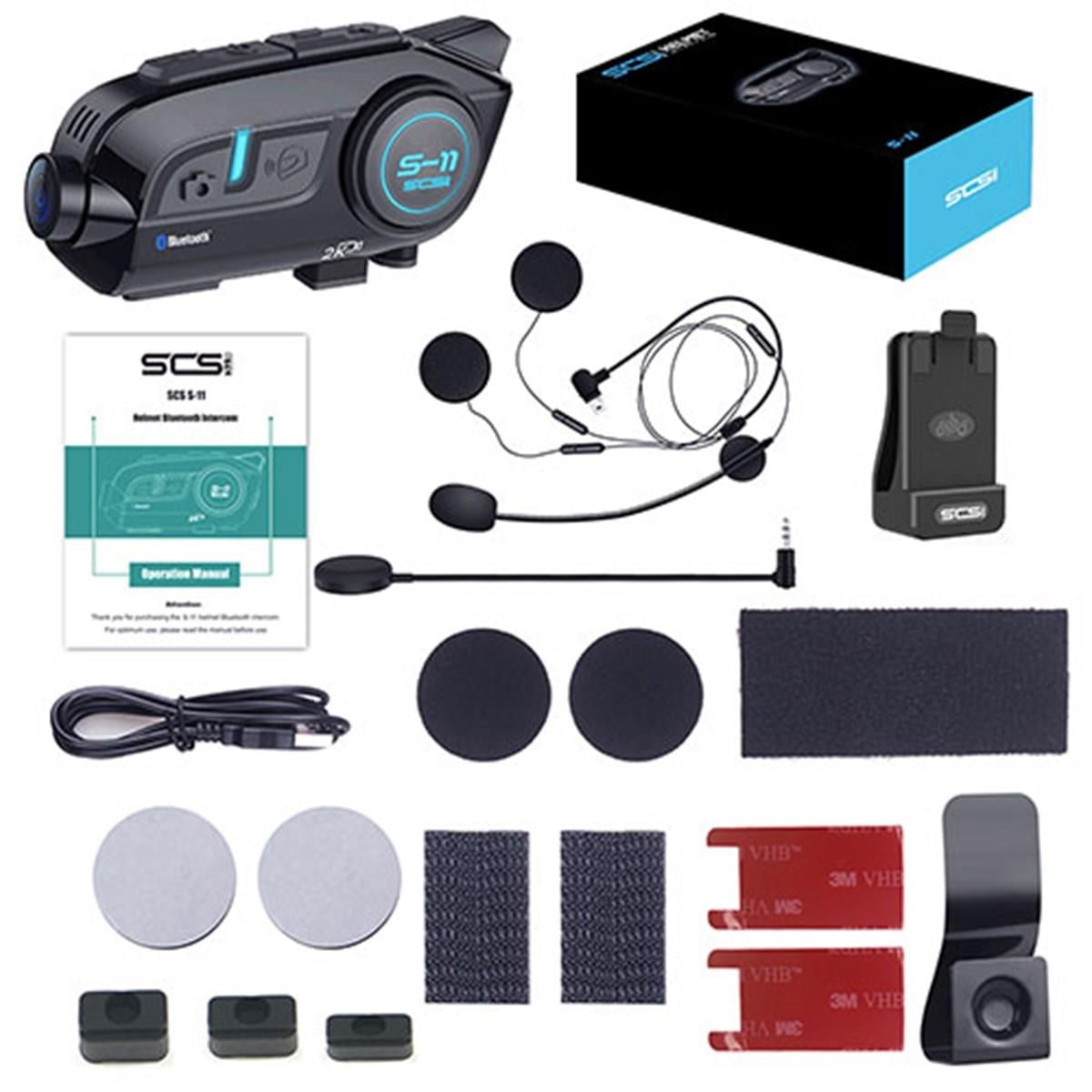 Scs S11 Kameralı Bluetooh ve Intercom