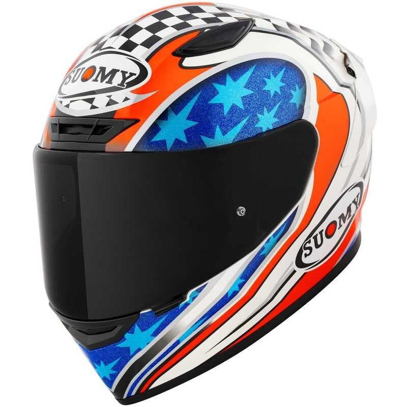 Suomy Track-1 Troy Baylıss Replıca 2002 Kapalı Kask