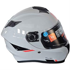 Mt Targo S Solid A12 Parlak Kapalı Kask