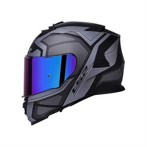 Ls2 Storm 2 Faster Full Face Motosiklet Kaskı Gökkuşağı Vizörlü